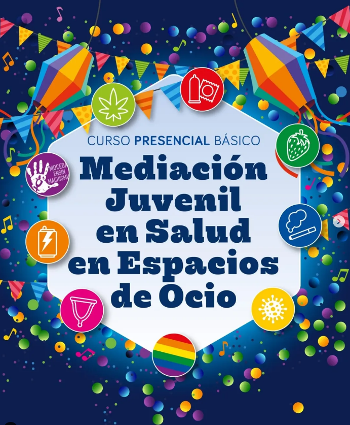 JuventudGijon's tweet photo. 🎉Curso Mediación Juvenil en Salud en Espacios de Ocio CMX🎉

🔸 Curso gratuito para jóvenes menores de 30 años
🔸 Teoría: 22, 23, 24 y 25 de abril (12 h)
🔸 Práctica: 8 h intervenciones espacios de ocio
📅 Inscripciones hasta 15/04/2025

👉 https://t.co/W5PWF8yyXP

#curso #CMX https://t.co/d7fvcL5Koa