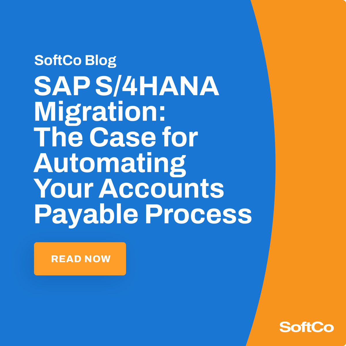 AP automation plays a crucial role in enhancing IT agility and data optimization during an SAP ECC migration to S/4HANA. Find out how in the SoftCo blog, click here: hubs.ly/Q03dXf100 
#SAP #SAPS4HANA  #AP #APAutomation #AI #AIAutomation