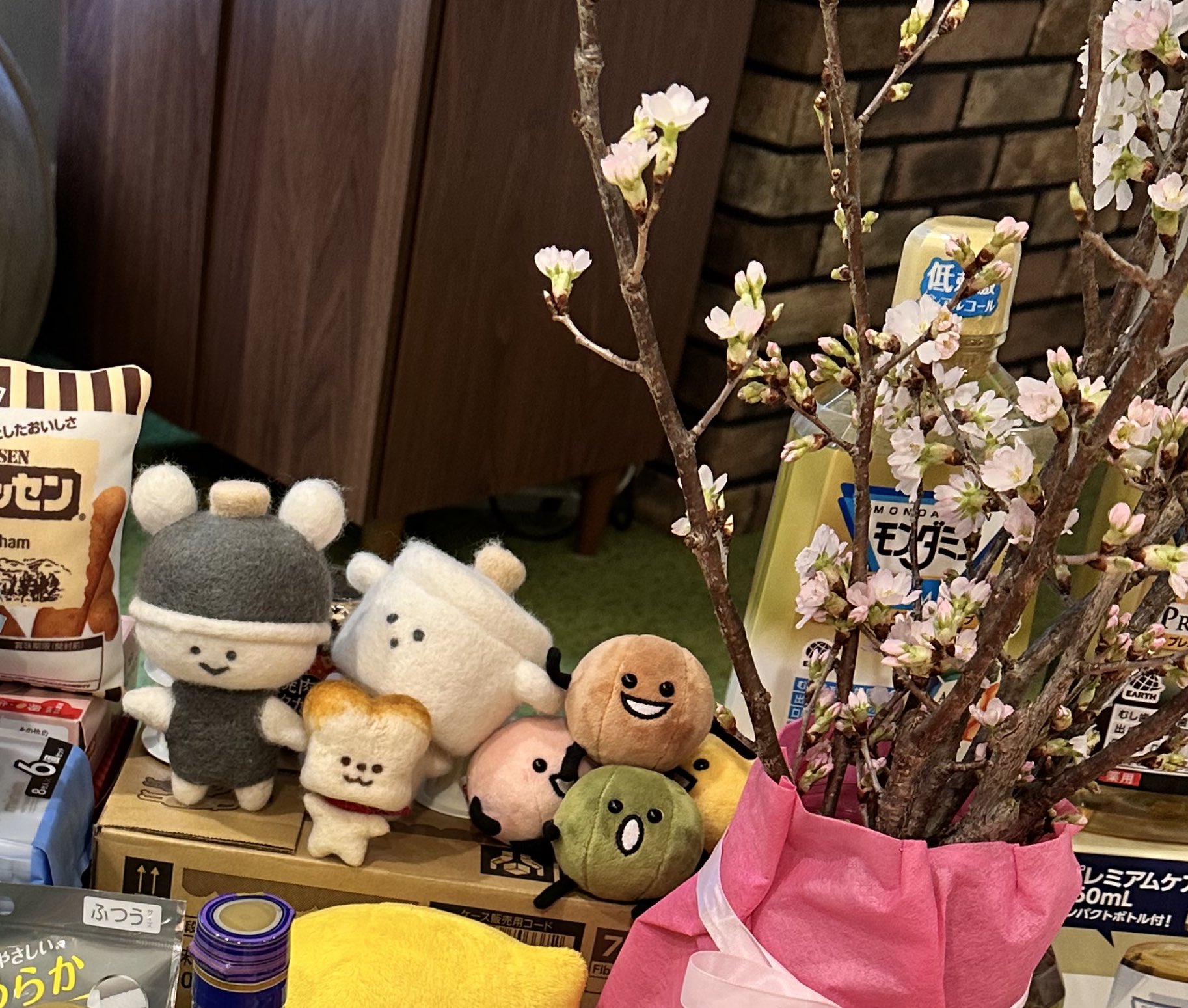 Mother's Day♡編みぐるみアレンジプレート飾り