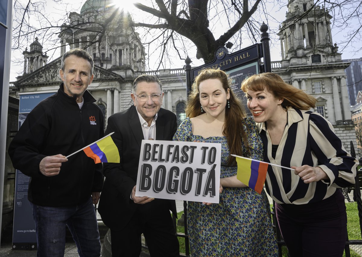 British Council Northern Ireland (@bcouncil_ni) on Twitter photo Good luck to <a href="/c21theatre/">c21 Theatre Comp NI</a> as they debut 'Expecting' <a href="/teatromayor/">Teatro Mayor JMSD</a> in Bogotá, Colombia tonight! 🌟
The play takes audiences on a journey through the experiences of a deaf & hearing couple navigating pregnancy & male mental health.
Wishing the team a successful opening night! 👏 Good luck to <a href="/c21theatre/">c21 Theatre Comp NI</a> as they debut 'Expecting' <a href="/teatromayor/">Teatro Mayor JMSD</a> in Bogotá, Colombia tonight! 🌟
The play takes audiences on a journey through the experiences of a deaf & hearing couple navigating pregnancy & male mental health.
Wishing the team a successful opening night! 👏