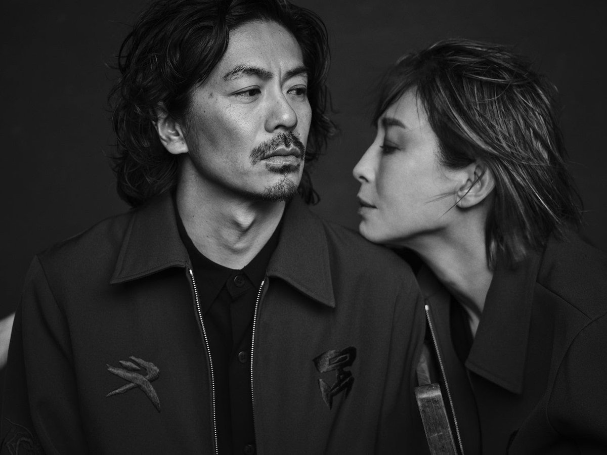 森田剛＆宮沢りえ夫婦 “密着”ビジュアル公開📸✨ 「WILDSIDE YOHJI