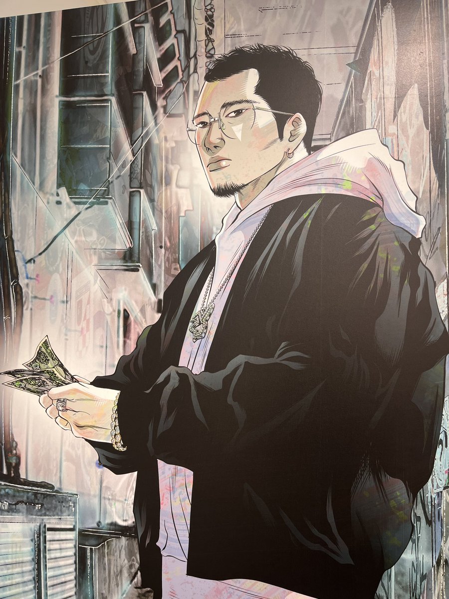 ウシジマくん原画展、めっちゃ良かった 背景まであんなに綺麗なのに