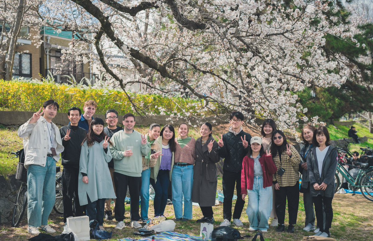 A bit chilly still, but sakura bloomed already. Our 2025 Hanami party ended without too much drunk.