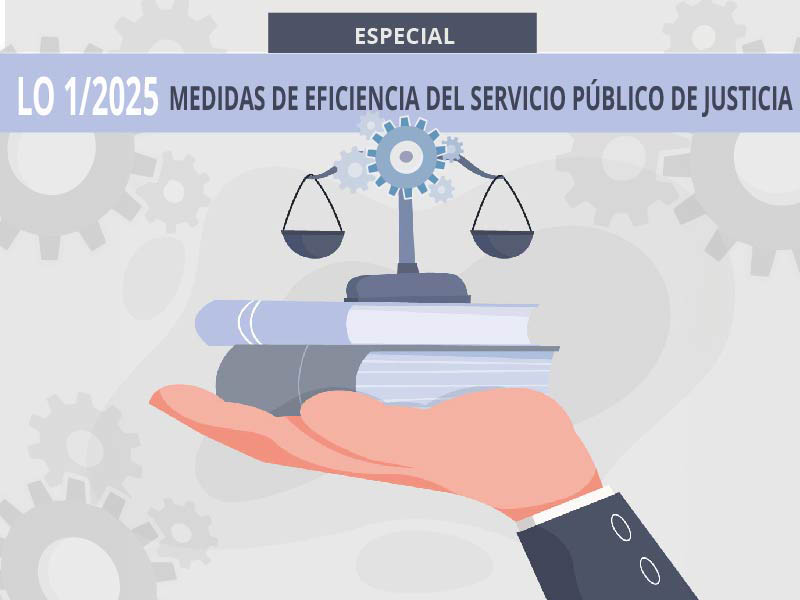 ⚖️Hoy entra en vigor la LO 1/2025 que introduce nuevos requisitos de procedibilidad que repercuten directamente en la práctica legal.💼

💻Y la Abogacía lanza un microsite con diferentes recursos para ayudar a los profesionales a adaptarse a las novedades que introduce esta