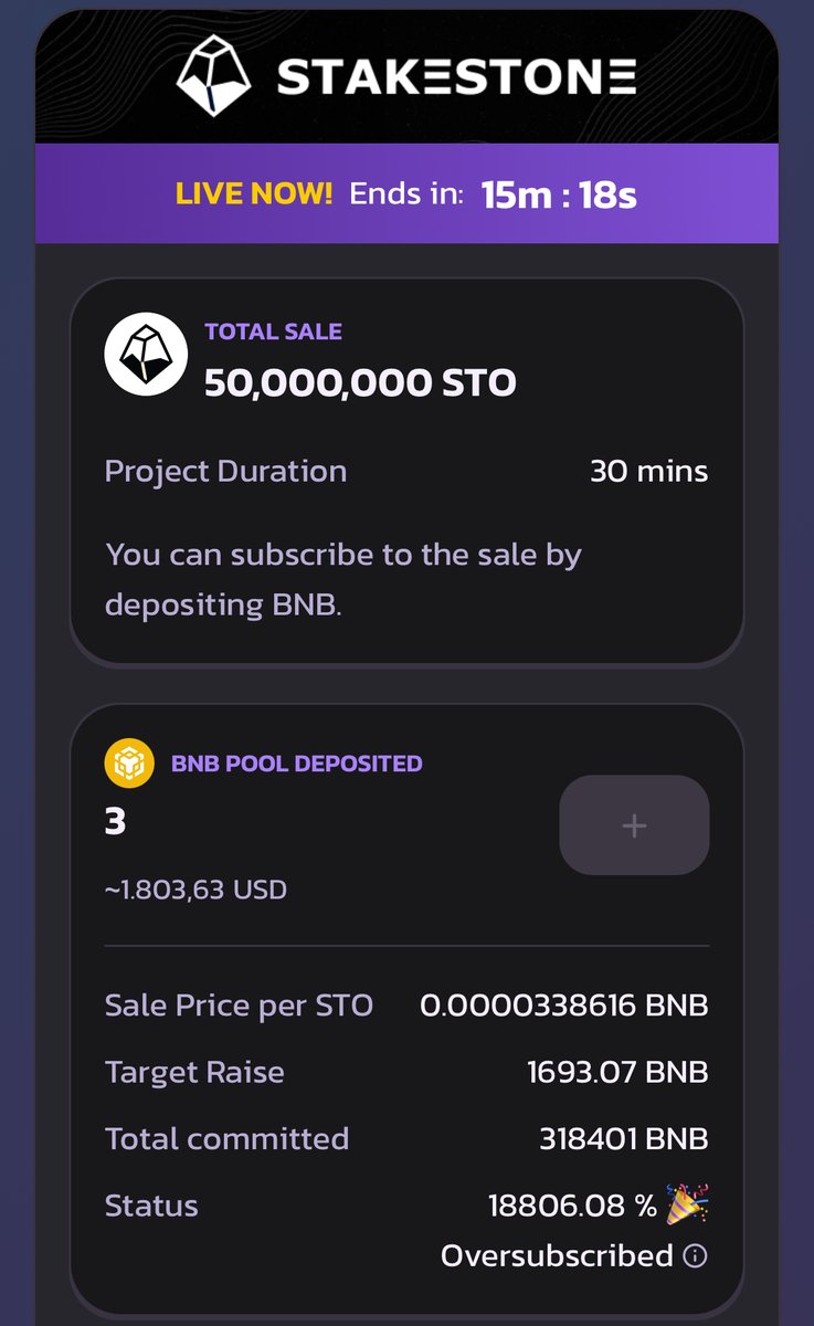 ALongAlpha's tweet image. Ko trade, nhưng phải cúng tiền @binance  bằng cách này hay cách khác :))

Kèo Stakestone $STO lõm thì tạm ngưng chơi TGE. 📈