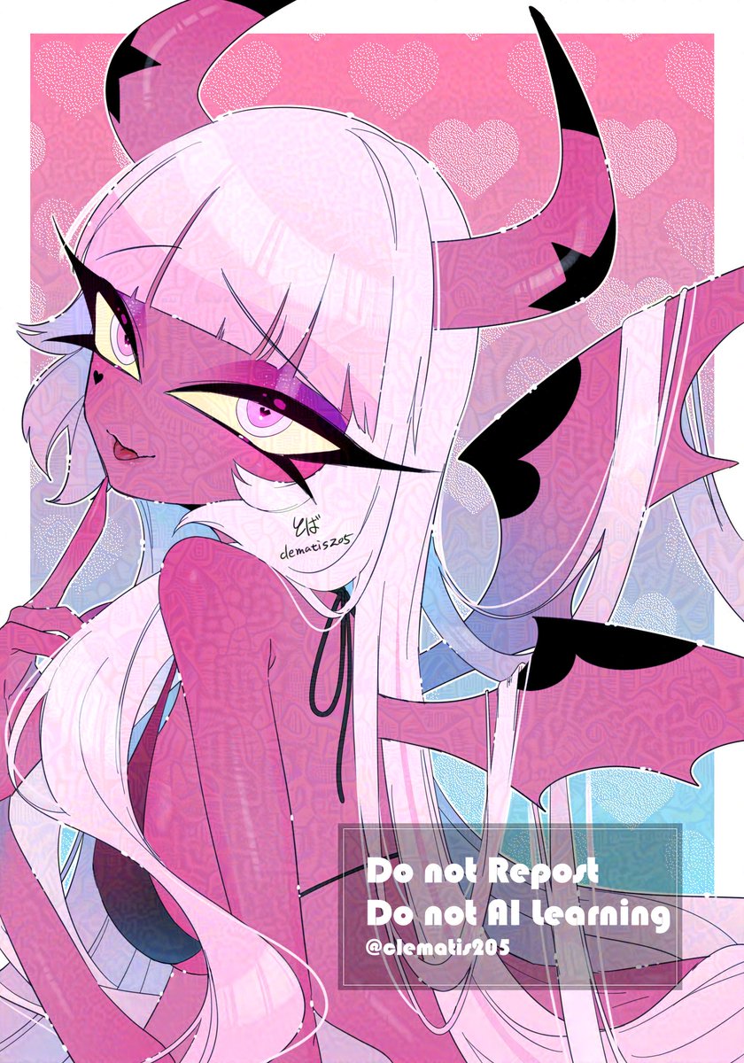 #HelluvaBossFanart
💇‍♀️💗

xfolio.jp/portfolio/clem…