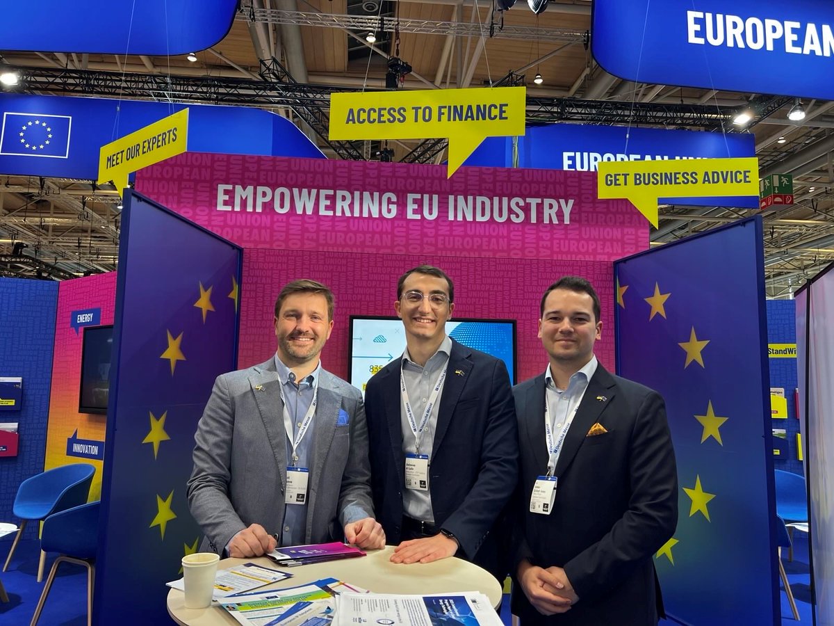 Meet us at Hannover Messe, Hall 13 stand E-66 to learn more about STEP!

Dedicated session at 11:15 today

More information: hannovermesse.de/event/find-out…

#EUatHM
