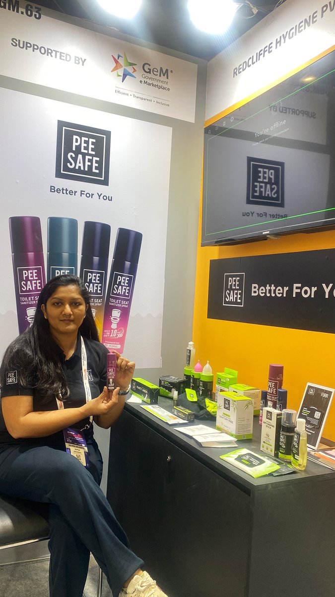 Pee Safe (@peesafe) on Twitter photo We’re here at Startup Mahakumbh 2025, showcasing our journey of making innovative hygiene solutions accessible and better for you.
Stop by & visit our booth from 3rd to 5th April!
<a href="/GeM_India/">GeM</a> <a href="/startupindia/">Startup India</a> <a href="/vikkivik/">Vikas Bagaria</a> <a href="/DoC_GoI/">Dept of Commerce, GoI</a>
#gematstartupmahakumb #takeoffwithgem #startup We’re here at Startup Mahakumbh 2025, showcasing our journey of making innovative hygiene solutions accessible and better for you.
Stop by & visit our booth from 3rd to 5th April!
<a href="/GeM_India/">GeM</a> <a href="/startupindia/">Startup India</a> <a href="/vikkivik/">Vikas Bagaria</a> <a href="/DoC_GoI/">Dept of Commerce, GoI</a>
#gematstartupmahakumb #takeoffwithgem #startup