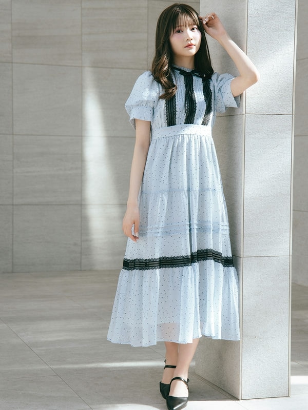 An MILLE シアードットop シアードットワンピース An MILLE アンミール