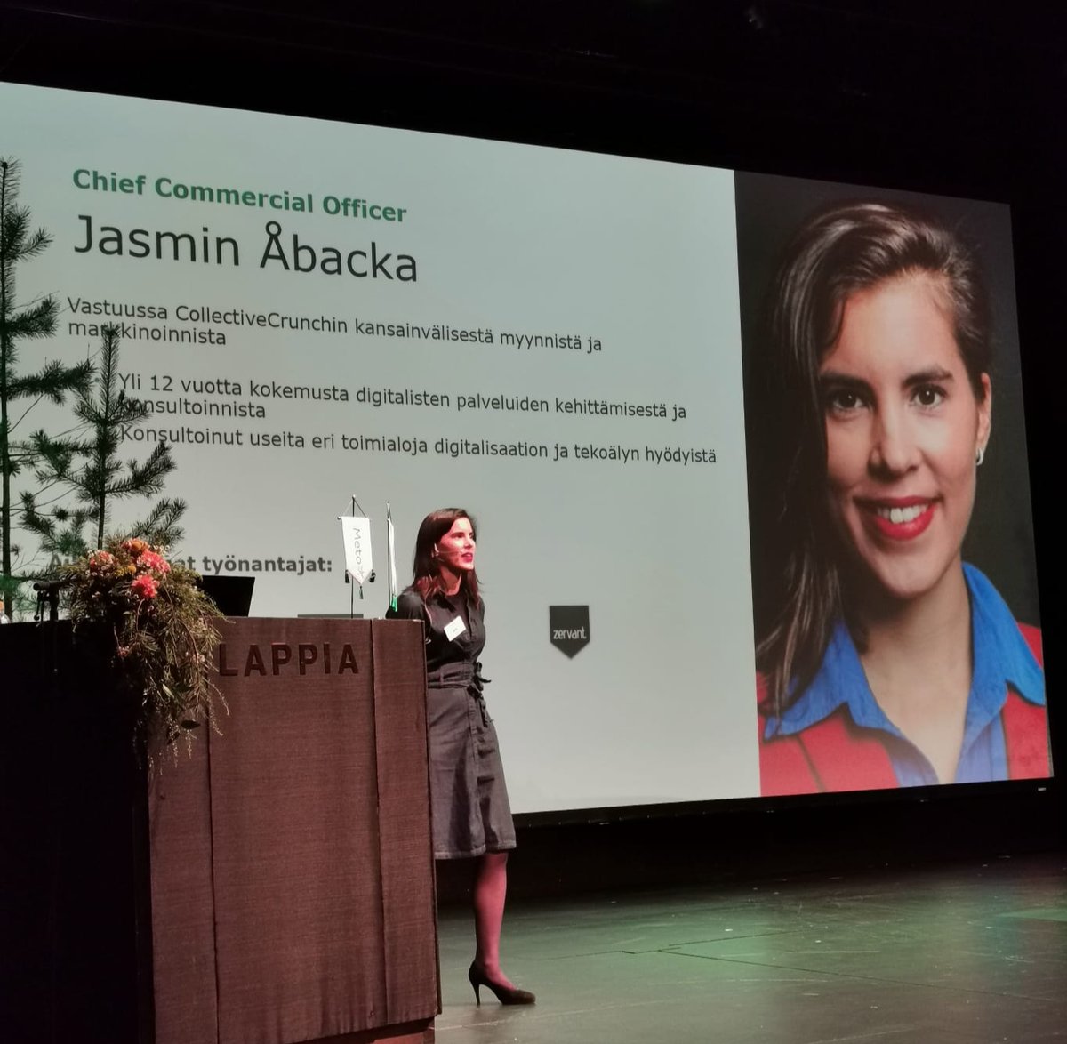 @LapinMTP (@lapinmtp) on Twitter photo #JasminÅbacka <a href="/CollectiveCrnch/">CollectiveCrunch</a> "Biodiversiteetti-indeksi on hyvä työkalu niin metsän monimuotoisuuden optimointiin kuin siitä raportointiin." #LapinMTP #JasminÅbacka <a href="/CollectiveCrnch/">CollectiveCrunch</a> "Biodiversiteetti-indeksi on hyvä työkalu niin metsän monimuotoisuuden optimointiin kuin siitä raportointiin." #LapinMTP