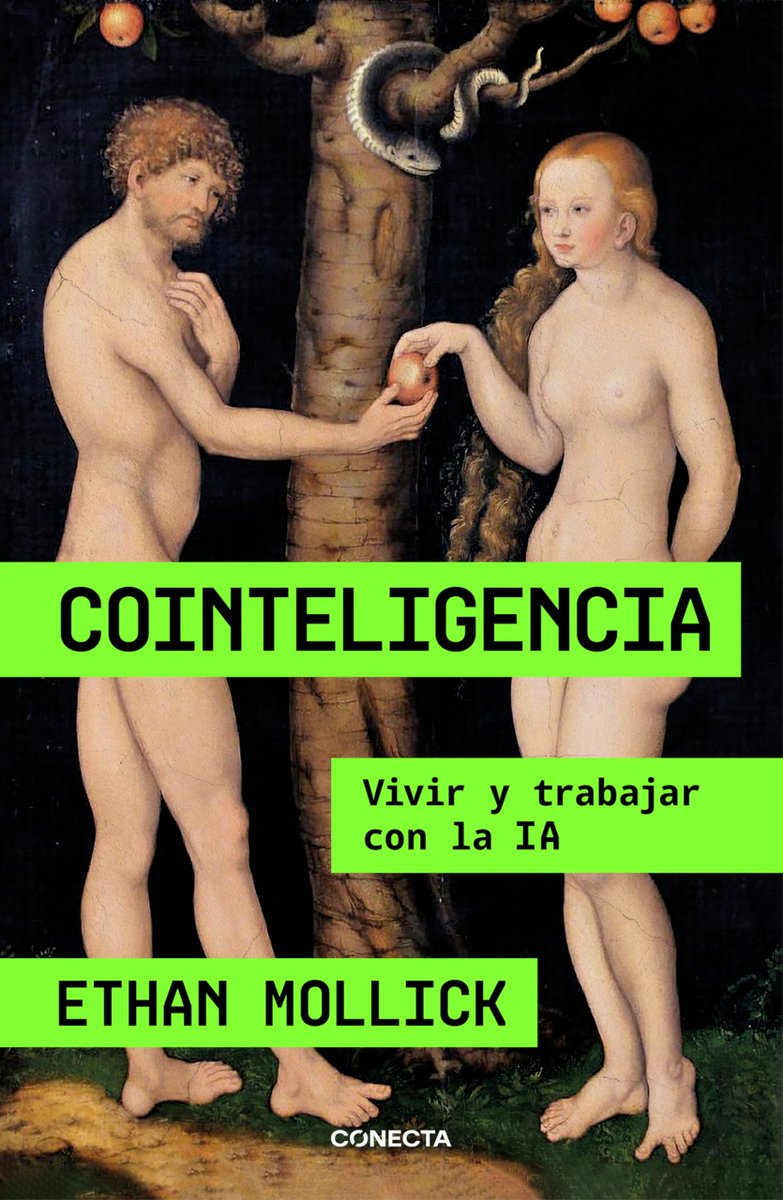 alexrubio.cat (@alexrubio_cat) on Twitter photo “Nunca hemos construido una tecnología que pueda incrementar nuestra inteligencia... hasta ahora.” — <a href="/emollick/">Ethan Mollick</a>
📘 Cointeligencia
💡 La IA no ens substitueix, col·labora.
#IA #AI #Mollick #cointeligencia “Nunca hemos construido una tecnología que pueda incrementar nuestra inteligencia... hasta ahora.” — <a href="/emollick/">Ethan Mollick</a>
📘 Cointeligencia
💡 La IA no ens substitueix, col·labora.
#IA #AI #Mollick #cointeligencia