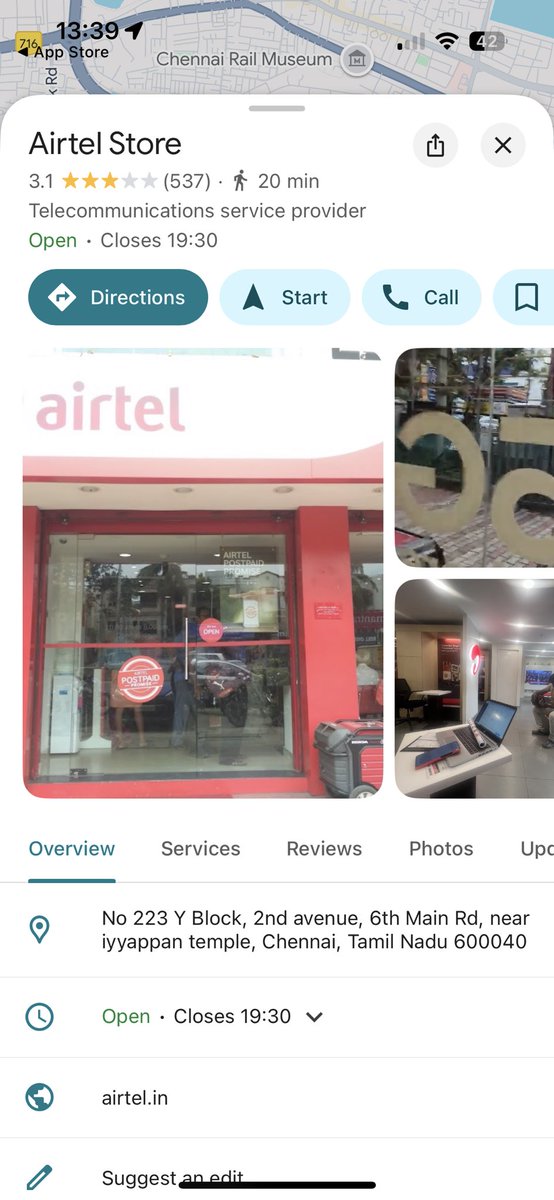 VenkatM_N's tweet photo. @sunilmittal22 @SunilBhartiMitl @airtelindia My request for portin on prepaid was blatantly rejected mentioning that only postpaid request would be processed at this airtel store in anna nagar chennai. And Mr Prabhu C made me waited for 10 mins only to deny my request. pls clrfy. https://t.co/fY3qy2xMKx