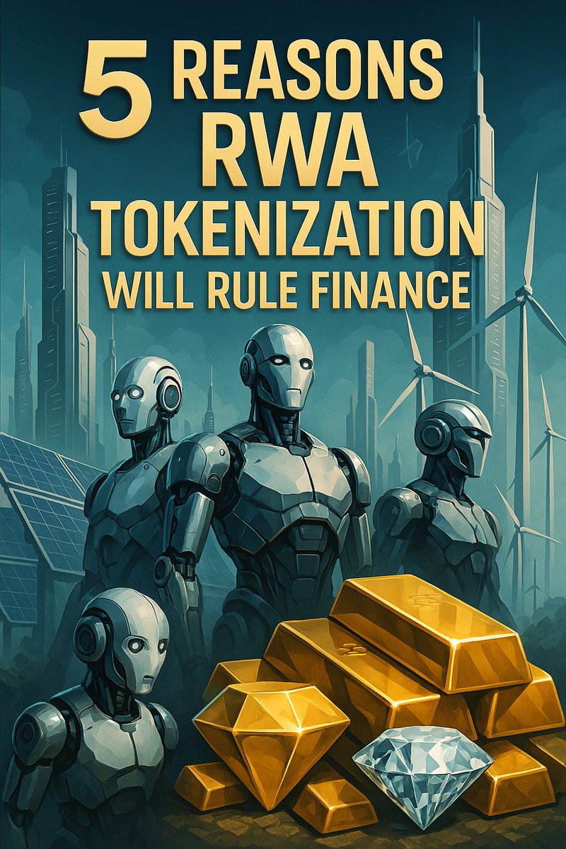 5 Reasons RWA Tokenization Will Rule Finance  

1. Liquidity Unleashed: Illiquid assets—think real estate or solar energy farms—become tradable tokens on the blockchain. Dust off the value, pour some liquidity, and watch markets sparkle.  

2. Transparency Overload: Every move’s