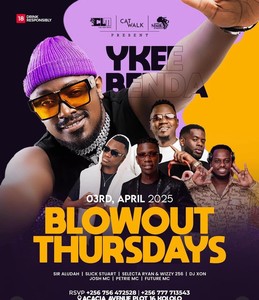 Mushrm (@mushroominc) on Twitter photo Ignite the night at #BlowOutThursdays at <a href="/CatwalkKla/">Catwalk Lounge Kampala</a> With <a href="/djSlickStuart/">djslickstuart</a>, <a href="/DjAludah/">Sir. Aludah π</a>, <a href="/DjXonOfficial/">Djay Xon</a>, <a href="/SelectaRyan_/">Selecta Ryan πΊπ¬</a>, and <a href="/deejaywizzy256/">Deejay Wizzy 256</a> commanding the decks, brace yourself for a relentless storm of bangers. Plus, a dazzling spotlight moment from <a href="/YkeeBenda/">YKEE BENDA</a> to send the vibes up! Ignite the night at #BlowOutThursdays at <a href="/CatwalkKla/">Catwalk Lounge Kampala</a> With <a href="/djSlickStuart/">djslickstuart</a>, <a href="/DjAludah/">Sir. Aludah π</a>, <a href="/DjXonOfficial/">Djay Xon</a>, <a href="/SelectaRyan_/">Selecta Ryan πΊπ¬</a>, and <a href="/deejaywizzy256/">Deejay Wizzy 256</a> commanding the decks, brace yourself for a relentless storm of bangers. Plus, a dazzling spotlight moment from <a href="/YkeeBenda/">YKEE BENDA</a> to send the vibes up!