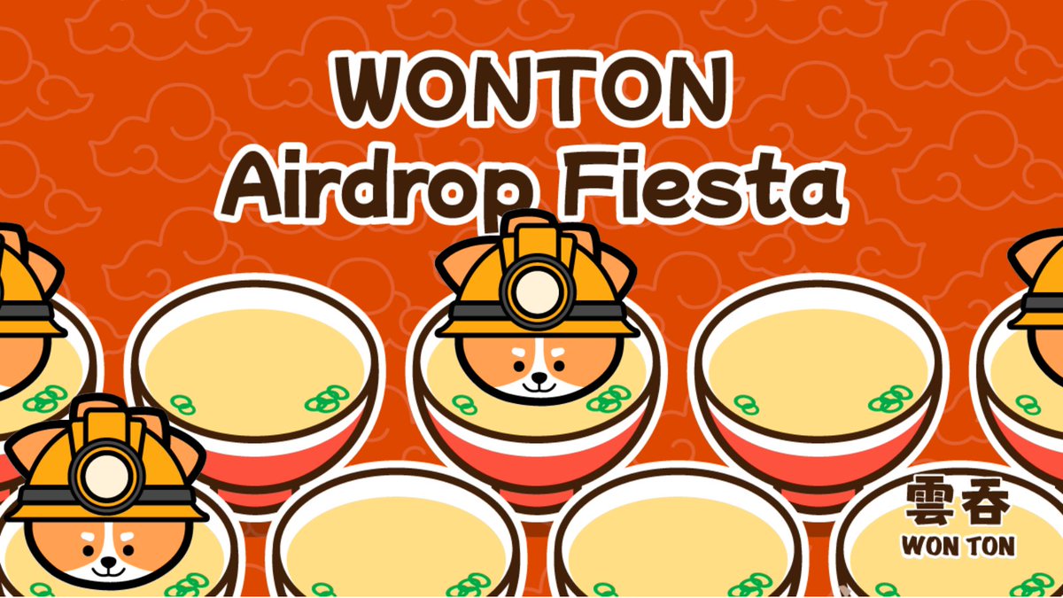 WONTONorg's tweet photo. [#WONTON Airdrop Fiesta] @Whiffin_cc
💵Event in KAIA Dapp Only

🐶Whiffin  #WONTON Holders Reward:

🥇 Top 1-3: NFT * 3 （150 USD Each）
🥈 Top 4- 23 : NFT 47% off * 20 ( Discount Prize: 80 u)

🎁 100 Random Users who have done all Tasks in Wonton will earn Whiffin WONTON

🎮Remarks: If the top holders have the same number of wontons, the one who acquired the wontons earlier will have a higher ranking.

📸Campaign Period 3 April 2025 13:00 UTC+0 - 7 April 2025 13:00 UTC+0

🪂 How to get your #Airdrop?
1️⃣ Join the WONTON 
Web Dapp➡️https://t.co/9u6NvVEeGl
Line Dapp➡️https://t.co/sMLEE0sxpd
Miniapp➡️https://t.co/DxXRwmulL4

2️⃣ Grab Mystery Packs to draw Whiffin  #WONTON or Buy gold packs!
3️⃣ Do Tasks!

🐶Whiffin -  a Vape-to-Earn ecosystem that integrates fully customizable smart vaping🚬
