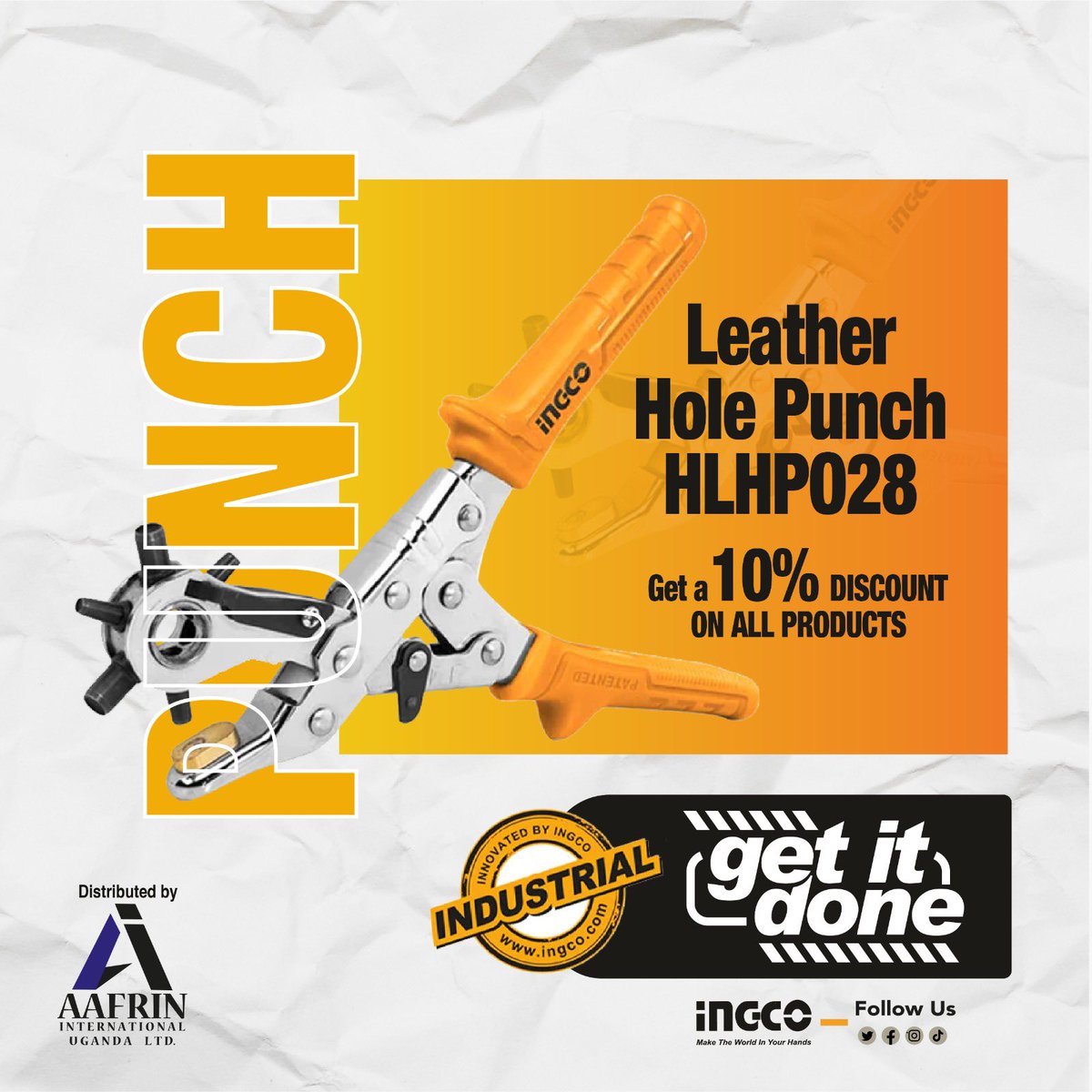 Aafrin_Intl's tweet image. Perfect for belts, bags, and DIY projects.

📍Find us at Plot 70, 6th Street, Industrial Area.
✨Email: aafrinintl@gmail.com
☎️Tel: +256 757804467 +256 740000919

#trendingpost #viralpost DIY #ToolEssentials