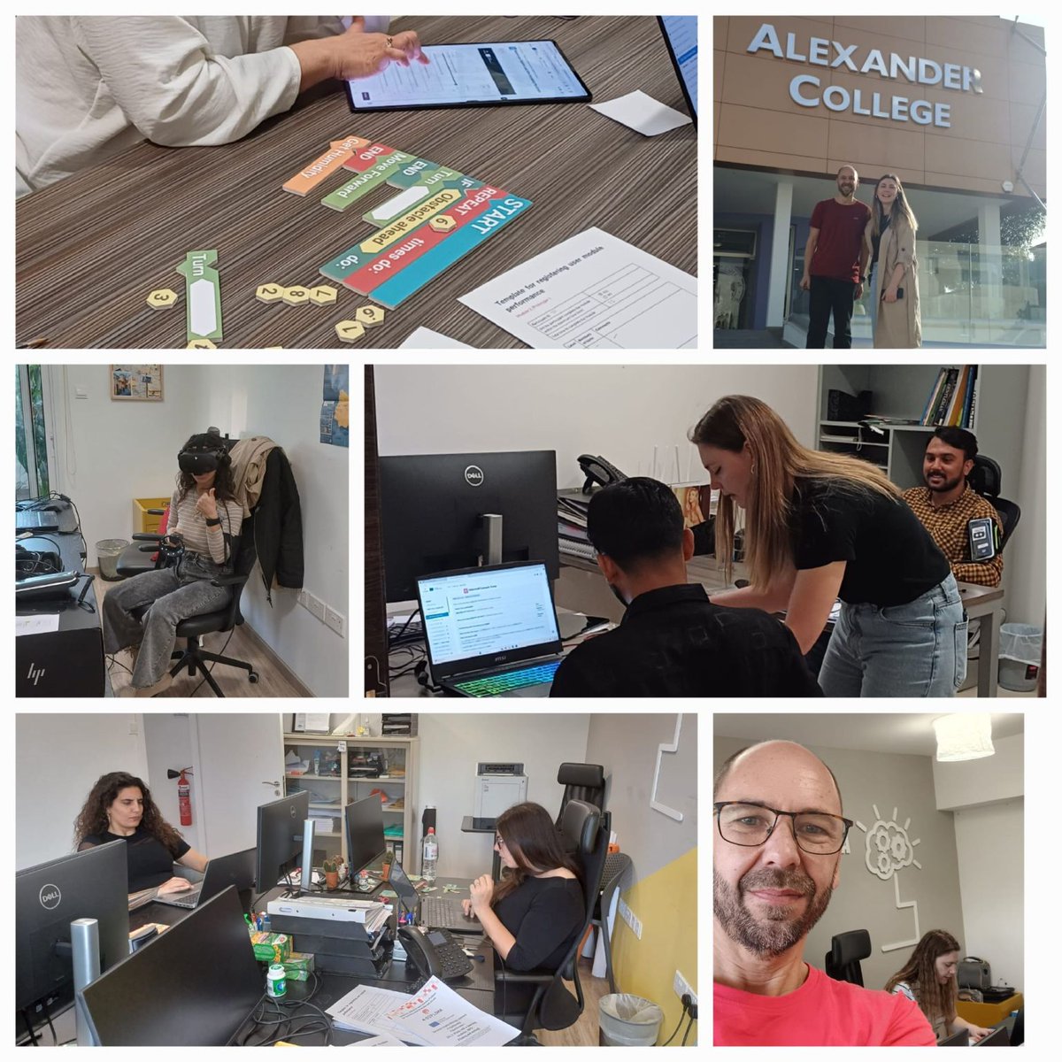 🚀El proyecto e-DIPLOMA, coordinado por el INIT está realizando sesiones de prueba de su prototipo en las oficinas del CSI en Nicosia y en Alexander College en Larnaca. El estudio avanza con paso firme, explorando el impacto de las nuevas tecnologías en el proceso de aprendizaje.