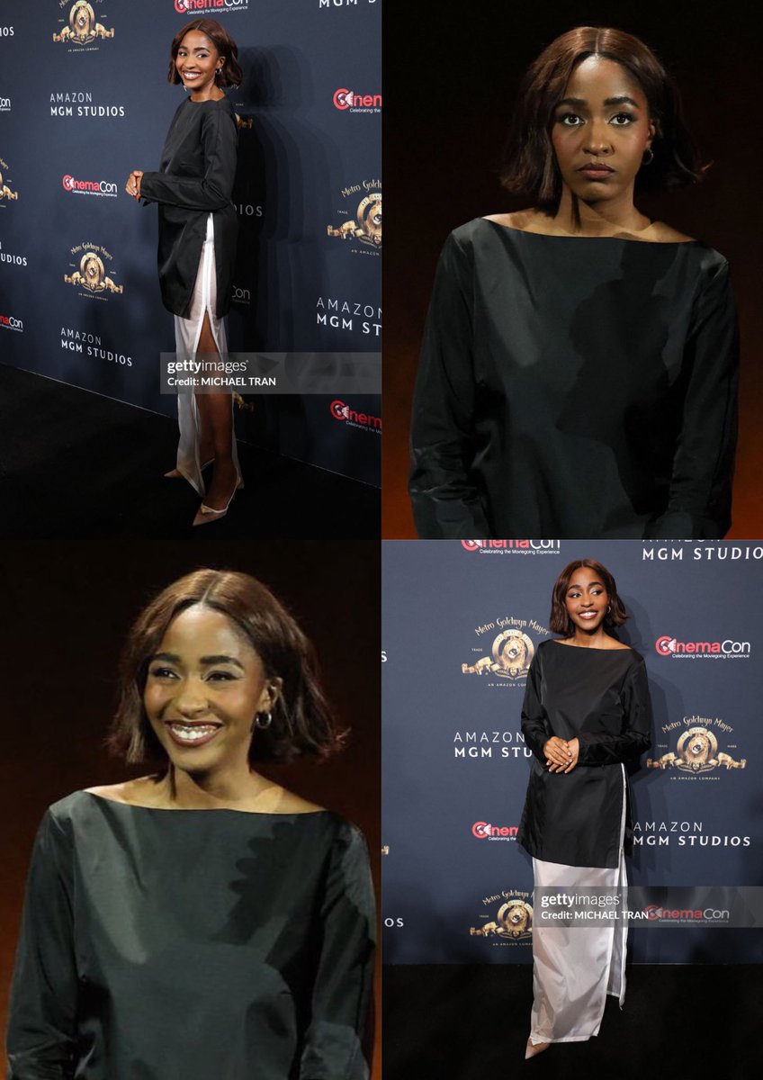 Ayo looks chic at CinemaCon.