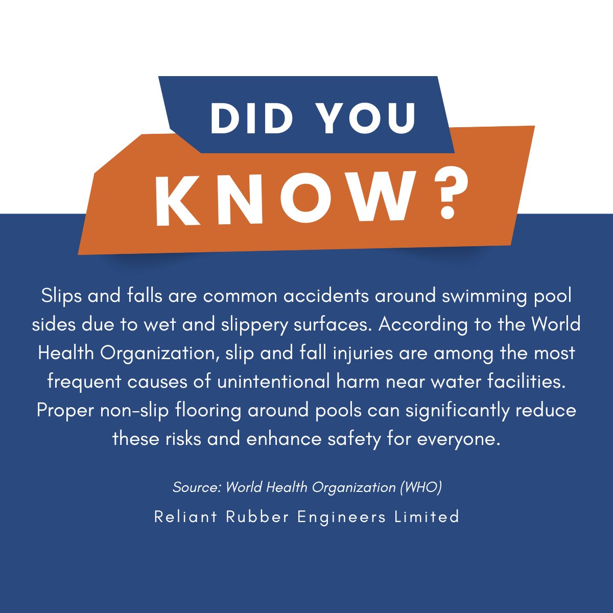 Did you know? 💡

To learn more about our swimming pool mats and rolls, visit our website at reliantrubber.co.uk 🏊‍♂️

#Poolside #RubberMatting #CommercialPools #WetAreaMatting #HomeImprovement #ReliantRubber #PoolSafety #PoolAccessories #SwimmingPool