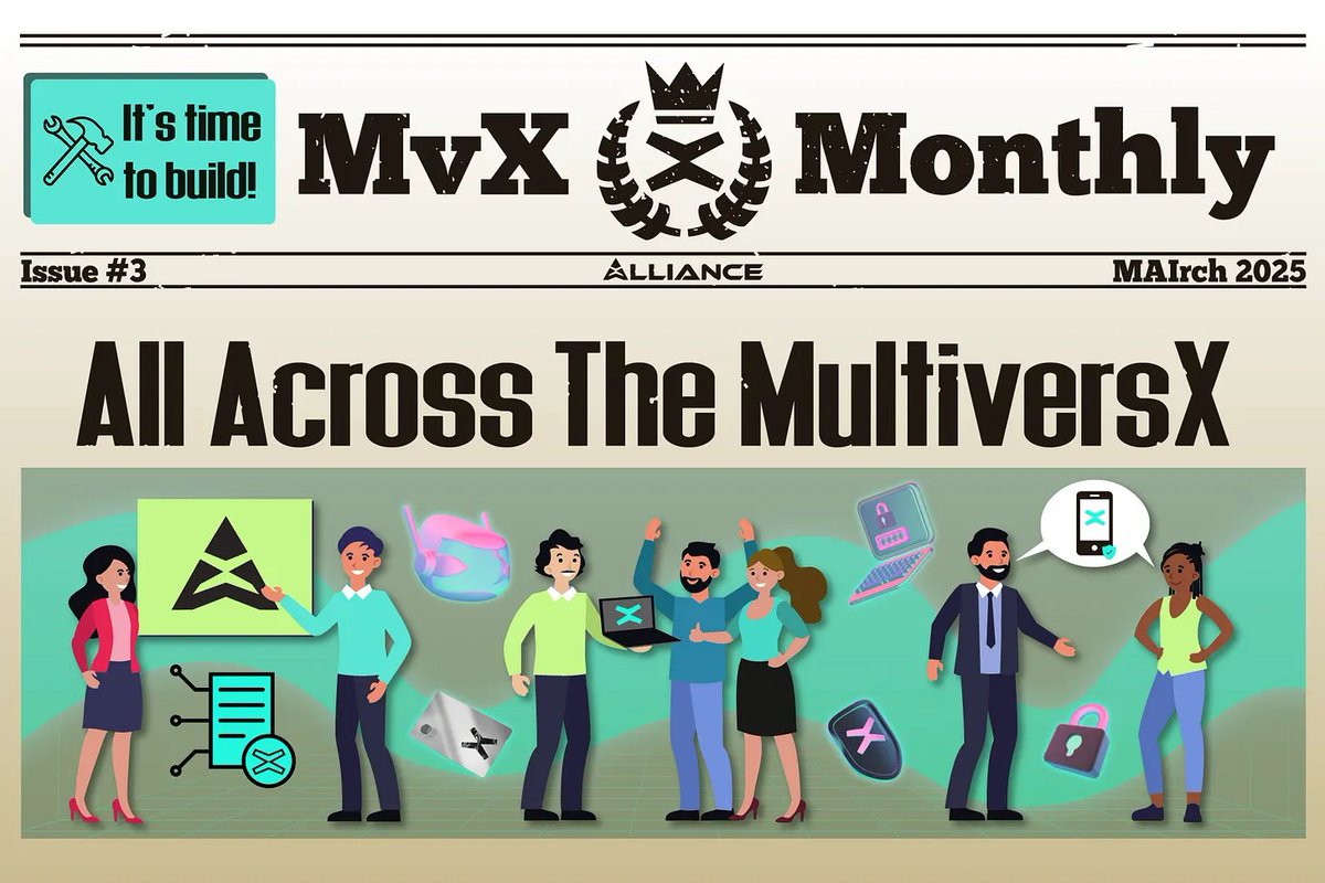 xAlliance (@xalliancedao) on Twitter photo MvX Monthly: MAIrch Edition
Our newsletter covering some of the most important developments across <a href="/MultiversX/">Multiversᕽ</a> is out!
Read and learn—then enter our Warp-powered giveaway to win some $EGLD!
Exclusively on our Substack.
📰↓ MvX Monthly: MAIrch Edition
Our newsletter covering some of the most important developments across <a href="/MultiversX/">Multiversᕽ</a> is out!
Read and learn—then enter our Warp-powered giveaway to win some $EGLD!
Exclusively on our Substack.
📰↓