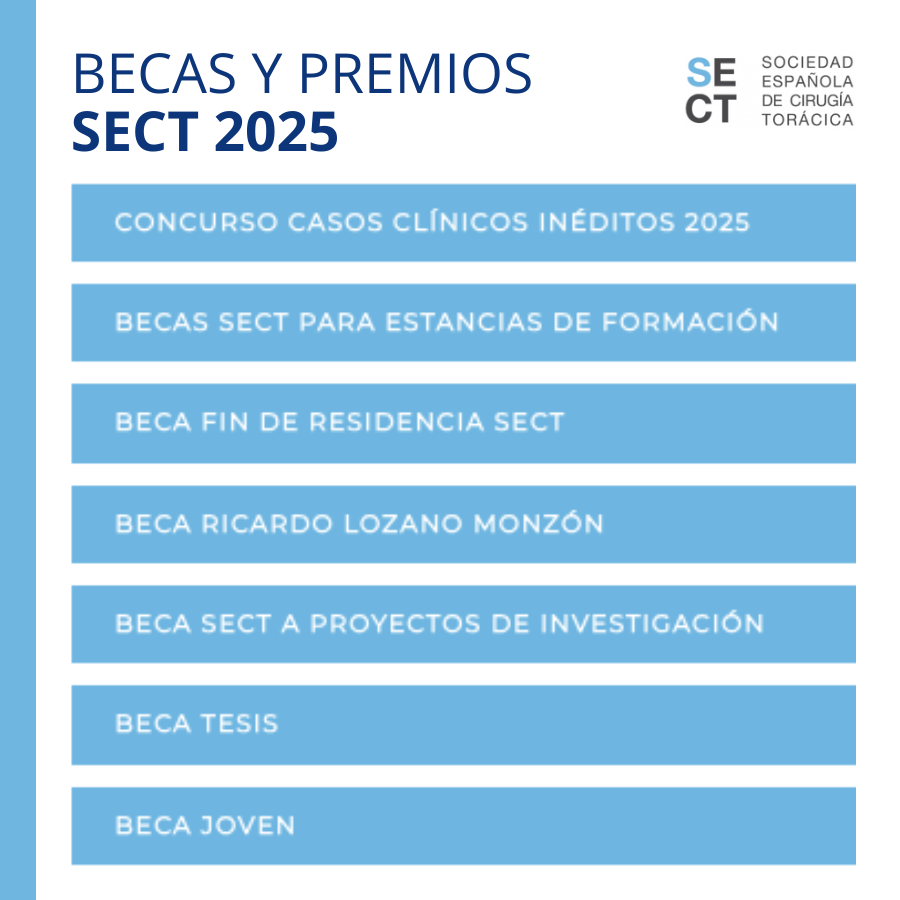 📢 ¡Últimos días para solicitar las Becas SECT 2025! ⏳🎓

Recordamos que el plazo para presentar solicitudes finalizará el próximo 14 de abril.

Todos los detalles de las Becas SECT 2025, así como el acceso al formulario de solicitud, están disponibles en nuestra web:

🔗