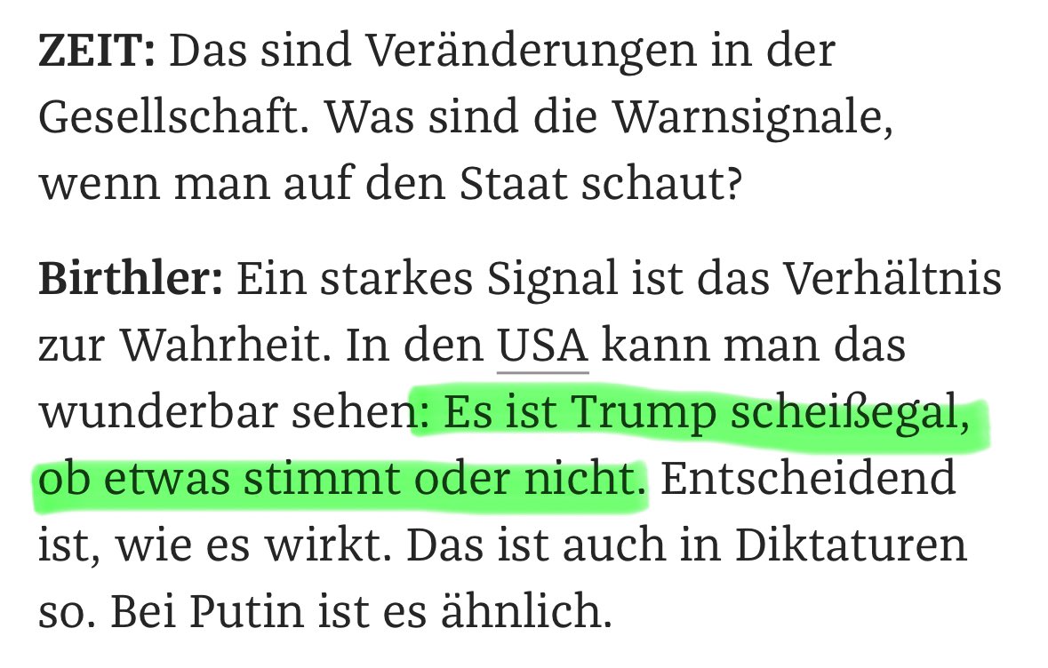 Die Trump-Administration erfindet Zahlen, um ihre Zölle zu rechtfertigen. <a href="/MBirthler/">Marianne Birthler</a> bezeichnet das zurecht als Warnsignal.