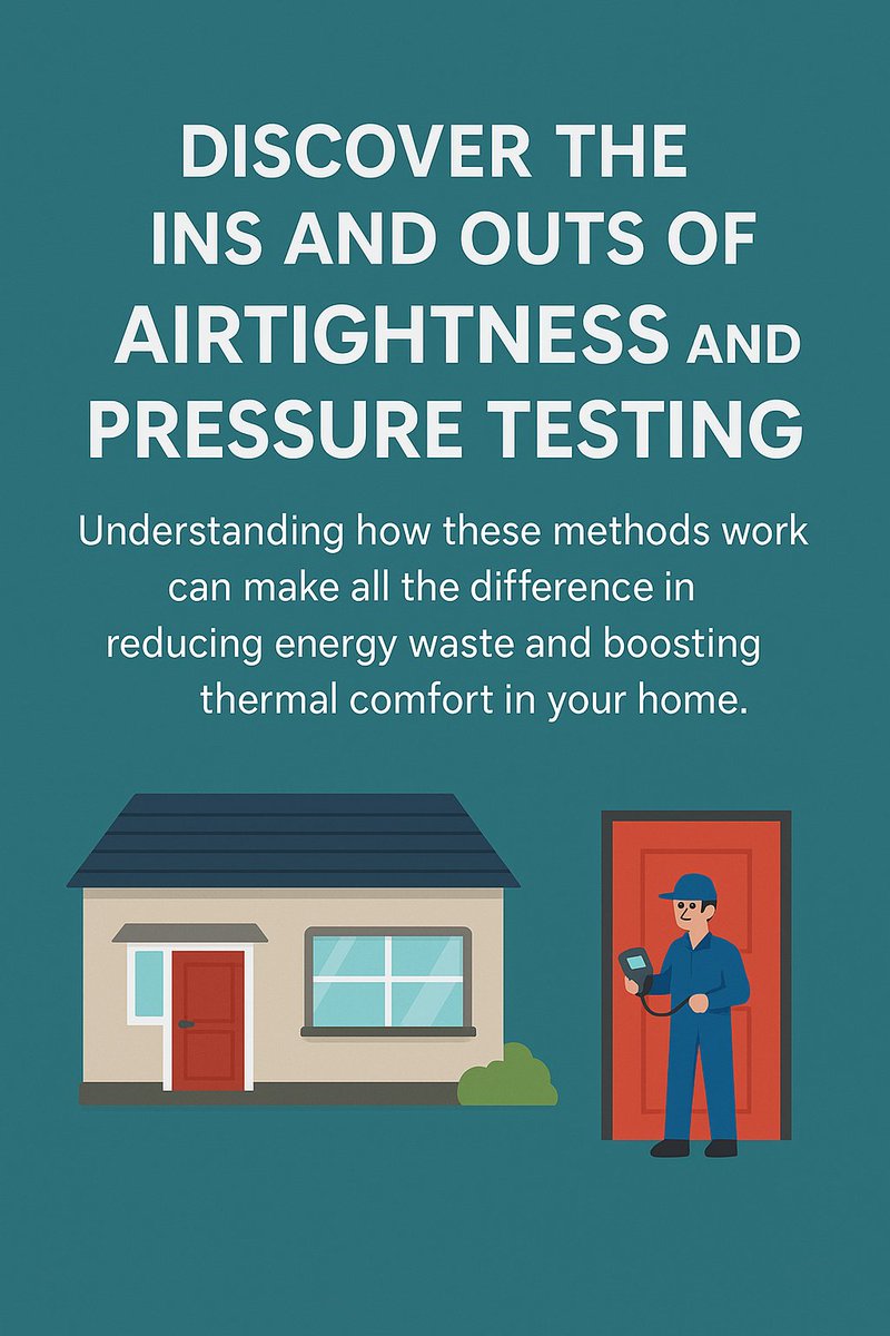 🔍 Discover the difference between airtightness &amp; pressure testing! From reducing energy waste to enhancing comfort, find the right fit for your building. 🏠💨 #EnergyEfficiency #RatioSeven Read more: ratioseven.co.uk/what-is-the-di…