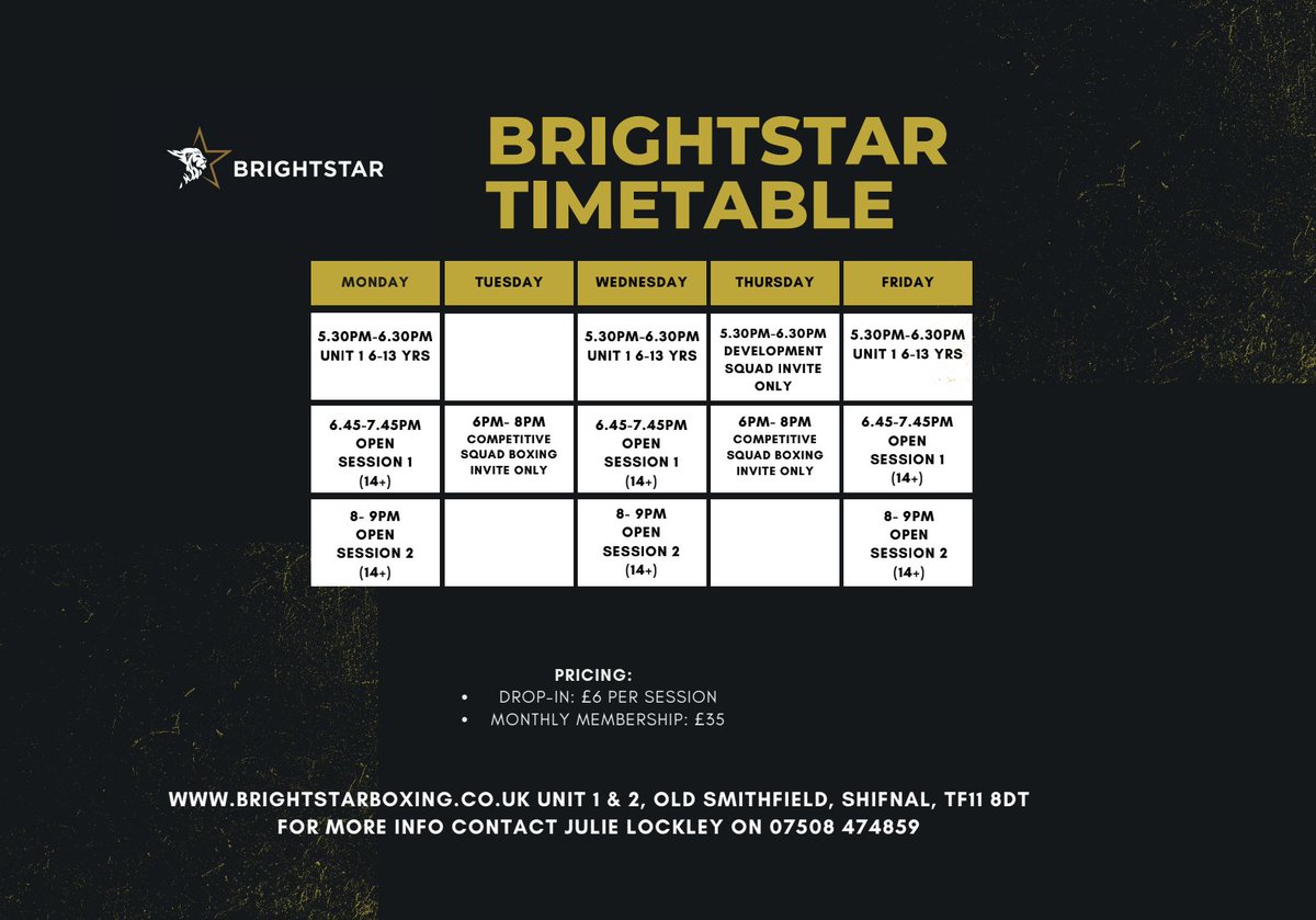 Looking for an after-school activity for your child? Bring them along to our #boxing sessions! 🥊

Open to all ages and skill levels, we run sessions on Mondays, Wednesdays and Fridays, excluding bank hols. The first session is free and after that it's just £6 per session (PAYG)!