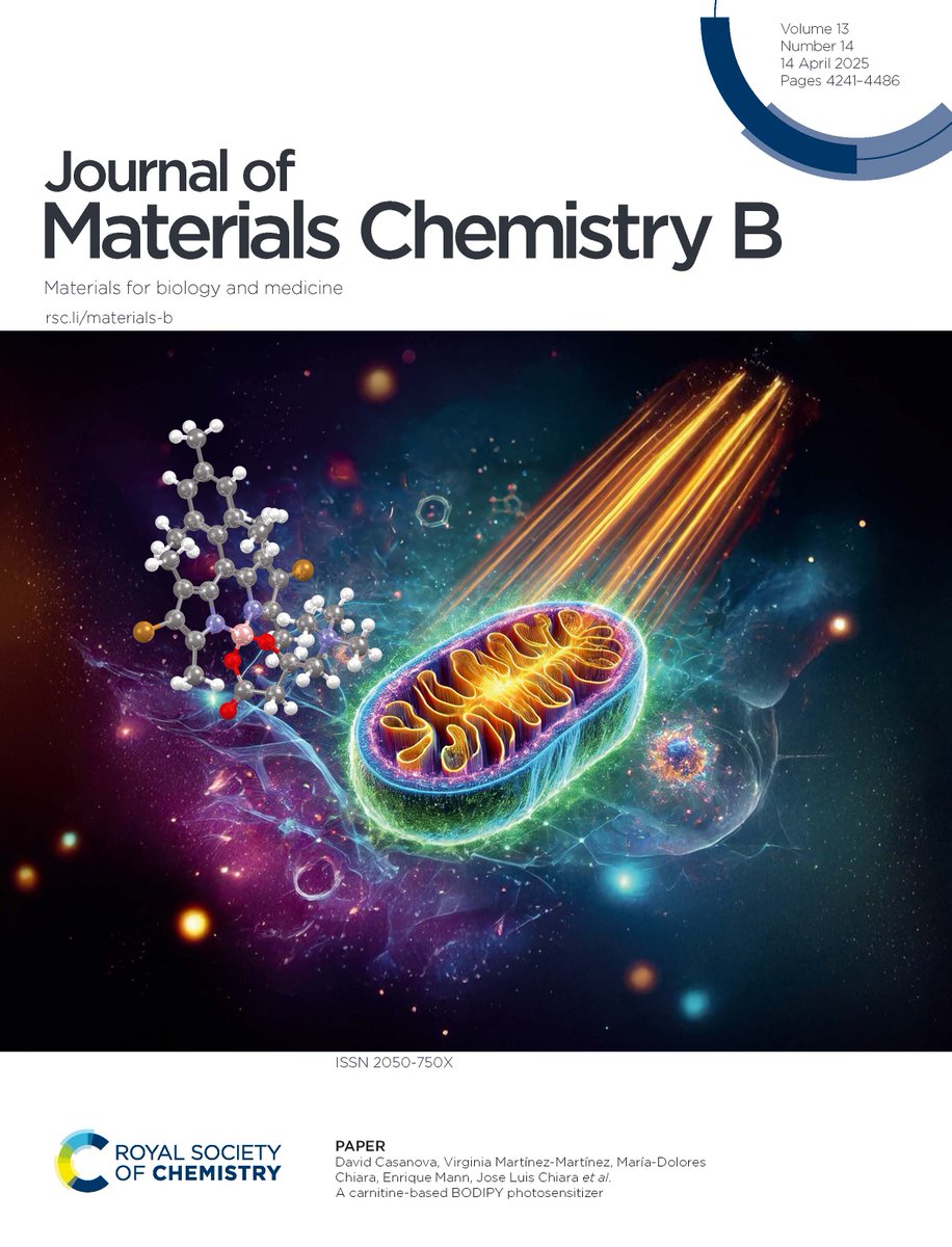 Virginia Martinez (@virginiamtzmtz) on Twitter photo We are delighted with our front cover in pubs.rsc.org/en/journals/jo…
of our work recently published pubs.rsc.org/en/content/art…
<a href="/JMaterChem/">J. Mater. Chem. family</a> We are delighted with our front cover in pubs.rsc.org/en/journals/jo…
of our work recently published pubs.rsc.org/en/content/art…
<a href="/JMaterChem/">J. Mater. Chem. family</a>