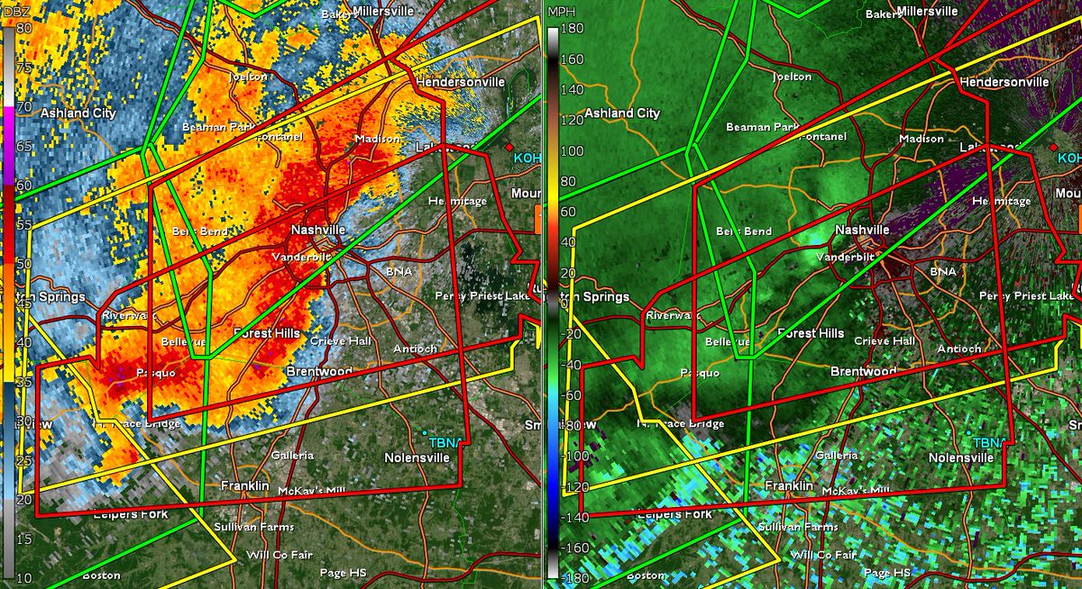 Now two TORNADO WARNINGS, if you are inside either of the two polygons, time to head to your safe place now. We are live on YouTube now watching / 3:41a youtube.com/watch?v=I2NxaB…