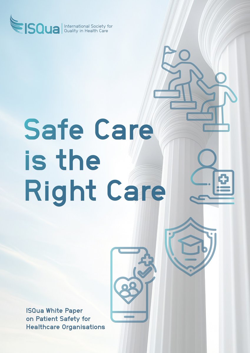 ISQua has released its White Paper on Patient Safety for Healthcare Organisations at the 7th Global Ministerial Summit on Patient Safety. It helps healthcare organisations enhance safety &amp; drive improvement, aligned with WHO GPSAP 2021–2030.

📄Learn more: bit.ly/41TUTro