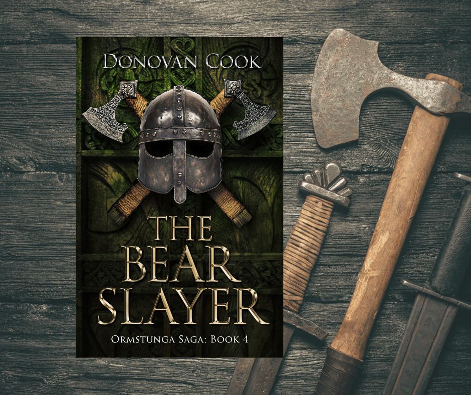 ⚔️Publication Day! ⚔️

Today is the publication day of novel 4 of the Ormstunga Saga, The Bear Slayer!
All Ulf wants is peace, but the gods aren't done with him yet.

Get your copy now!
mybook.to/TheBearSlayer