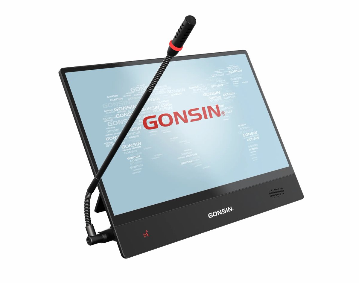 GONSIN2003's tweet image. Gonsin DCS-2071D: 15.6&quot; NFC/fingerprint touch, AI cam + 32-lang DSP audio. Military-grade PoE paperless system with debate controls/voting. ✨

gonsin.com/products/paper…

#gonsin #PaperlessConferenceSystem #gonsinconferencesystem #conferencesystem #ConferenceTech