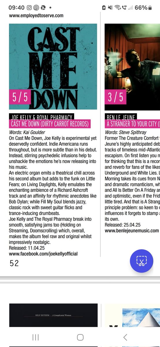 Huge Thanks Claire + Kai Goulder over <a href="/narc_magazine/">narc_magazine</a> for the fantastic 5/5 Review of the brand new 'Joe Kelly &amp; The Royal Pharmacy' Album 'Cast Me Down' which is out 11th April via Newport's <a href="/dirtycarrotrecs/">Dirty Carrot Records 🥕</a> 💥 

Check out this month's issue 👇
issuu.com/narc_media/doc…