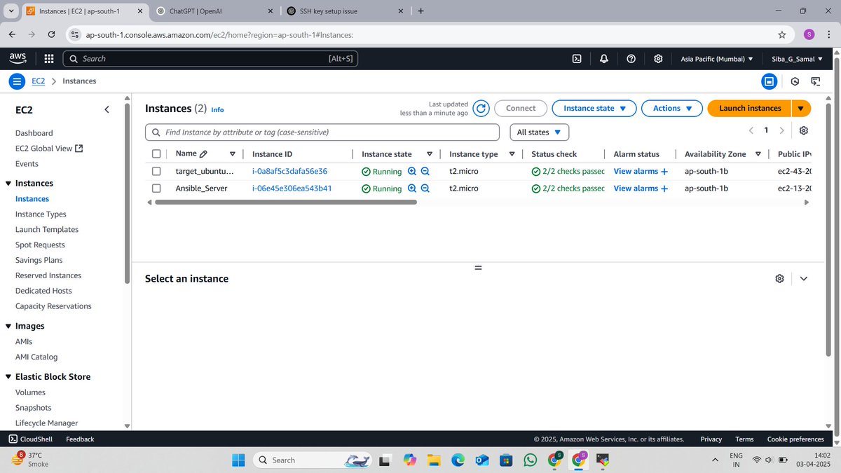Siba_2003's tweet photo. "🔐 Automated passwordless SSH auth between servers using #Ansible! 🚀 No manual logins, just smooth, secure automation.

✅ Targeted remote server
✅ Authenticated via SSH keys
✅ No passwords, no hassle
#DevOps #Automation #InfraAsCode #LearnInPublic �" https://t.co/R5TouXsInO