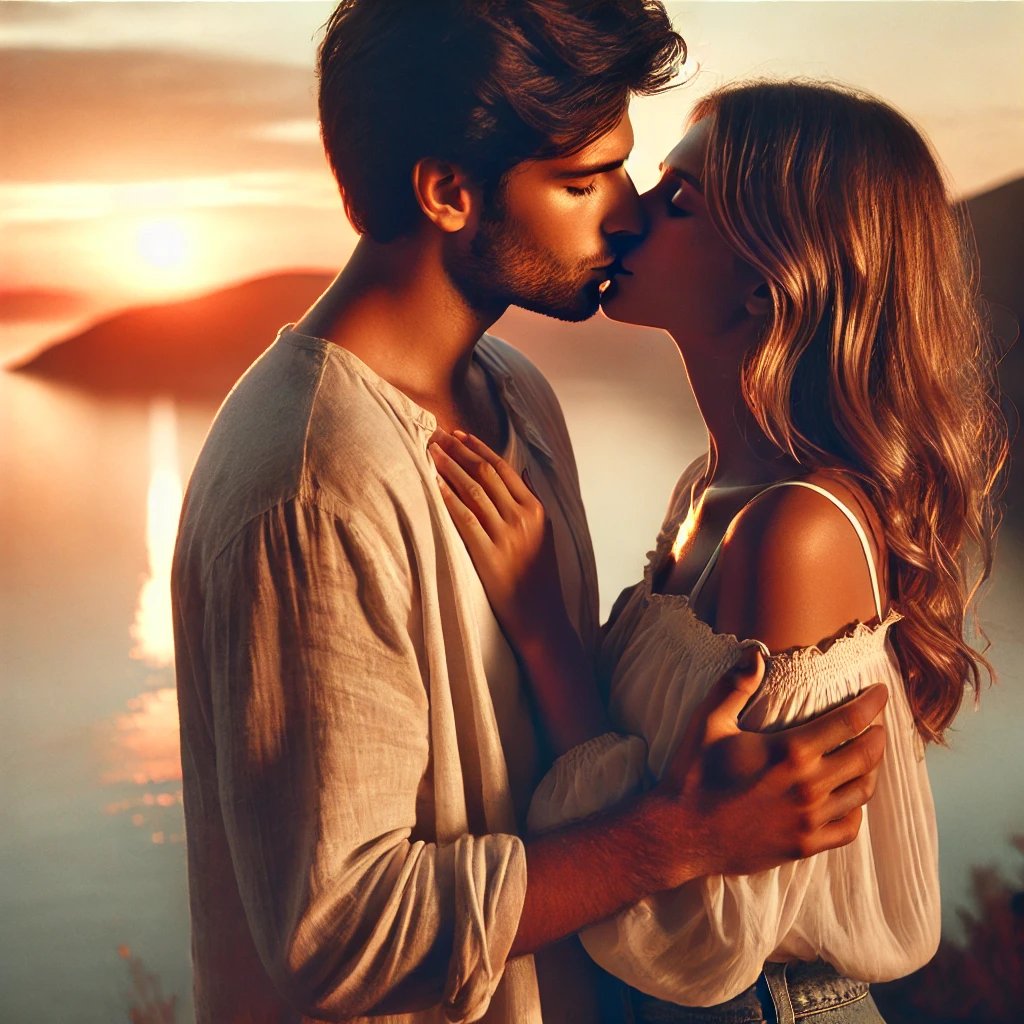Your kiss, a flame that lights the night,
A gentle warmth, a pure delight.
In that soft touch, our worlds collide,
Two hearts as one, with love as guide.
#LoveStory #poetrylovers #love #romantic