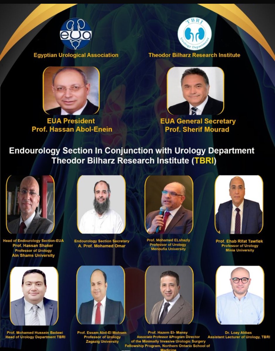 Endourology section of Egy urological Association (@endo_sec_eua) on Twitter photo April 6th <a href="/Theodor/">Theodor Gelshorn</a> Bilharz , institute , a full urology scientific day with live surgeries , don’t miss <a href="/hazemelmansy1/">Hazem Elmansy</a> <a href="/mohamed92902484/">mohamed elshazly</a> <a href="/DrSherifMourad1/">Dr Sherif Mourad</a> <a href="/Mohamedendourol/">Mohamed_omar</a> <a href="/loayabbas46/">Loay Abbas</a> April 6th <a href="/Theodor/">Theodor Gelshorn</a> Bilharz , institute , a full urology scientific day with live surgeries , don’t miss <a href="/hazemelmansy1/">Hazem Elmansy</a> <a href="/mohamed92902484/">mohamed elshazly</a> <a href="/DrSherifMourad1/">Dr Sherif Mourad</a> <a href="/Mohamedendourol/">Mohamed_omar</a> <a href="/loayabbas46/">Loay Abbas</a>