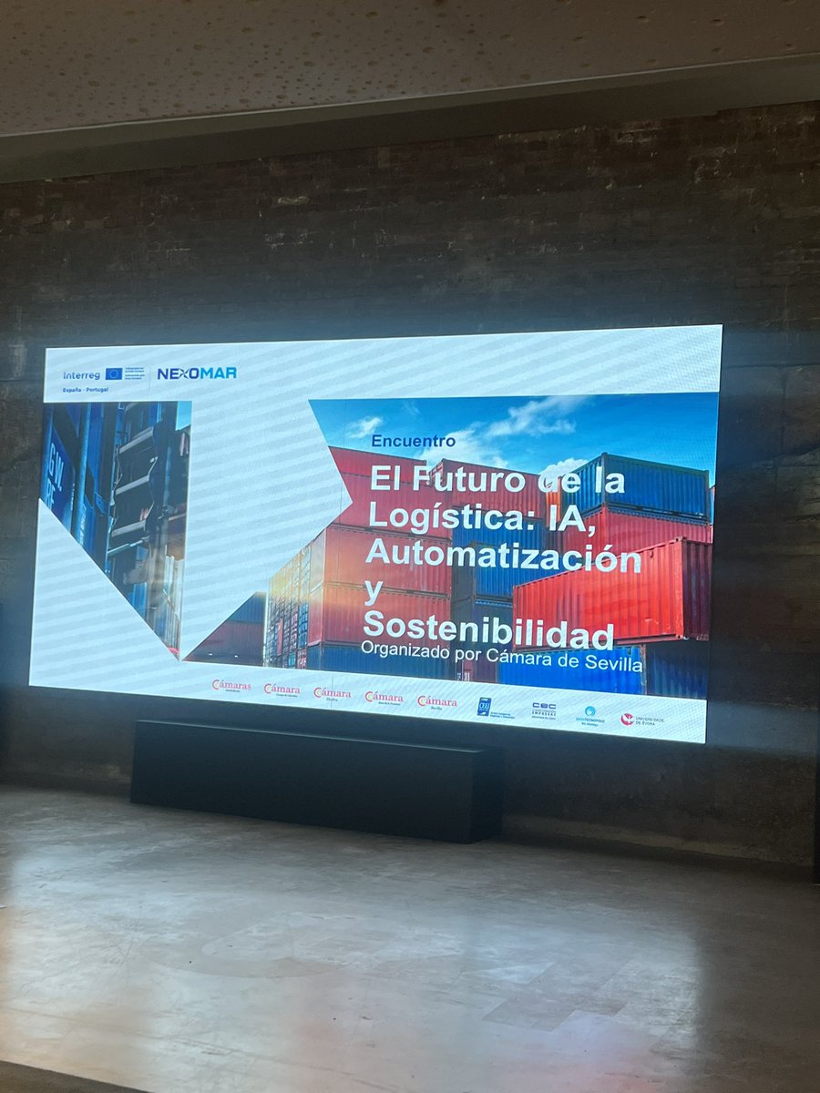 Maria Jose Escalona (@mjescalonac) on Twitter photo Comenzamos una jornada que promete ser de gran relevancia para seguir creciendo. “El futuro de la Logística: IA, automatización y sostenivilidad” #nexomar <a href="/exploraterranv/">Espacio Exploraterra - Museo Nao Victoria</a> Comenzamos una jornada que promete ser de gran relevancia para seguir creciendo. “El futuro de la Logística: IA, automatización y sostenivilidad” #nexomar <a href="/exploraterranv/">Espacio Exploraterra - Museo Nao Victoria</a>