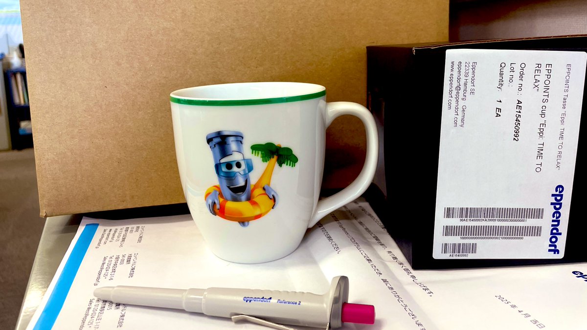 萌絵 (@siliconepolymer) on Twitter photo ポイントを貯めていただきました、エッペンドルフ様<a href="/Eppendorf_JP/">エッペンドルフ株式会社</a> のマグカップ!
癒し✨
マグカップもらうのは2個目🤭
今は景品が少ないみたいなので、そのうちまた補充されるのかな🤔
#eppendorf #epPoints ポイントを貯めていただきました、エッペンドルフ様<a href="/Eppendorf_JP/">エッペンドルフ株式会社</a> のマグカップ!
癒し✨
マグカップもらうのは2個目🤭
今は景品が少ないみたいなので、そのうちまた補充されるのかな🤔
#eppendorf #epPoints