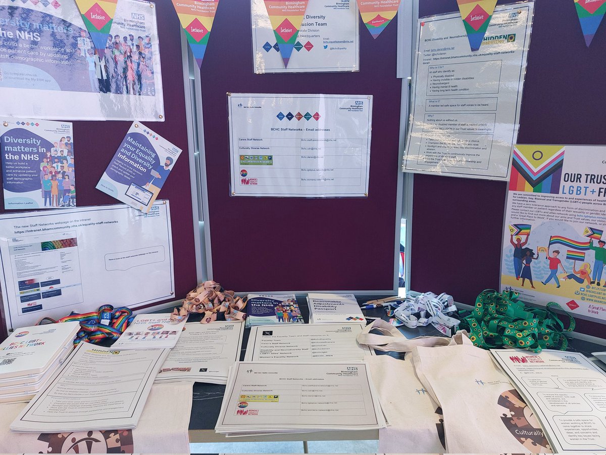 Equality Team BCHC (@bchcequality) on Twitter photo Lots of useful information about BCHC staff networks at the Healthcare Support Workers Forum today at Birmingham City FC.
<a href="/bhamcommunity/">@bhamcommunity</a> <a href="/BchcCdn/">Culturally Diverse Staff Network</a> <a href="/Bchcstaffcarers/">BCHC Staff Carers network</a> <a href="/bchcdansn/">BCHC DANSN</a> <a href="/bchclgbt/">BCHCLGBT</a> <a href="/BCHC_WEN/">BCHC Women's Equality Network</a> Lots of useful information about BCHC staff networks at the Healthcare Support Workers Forum today at Birmingham City FC.
<a href="/bhamcommunity/">@bhamcommunity</a> <a href="/BchcCdn/">Culturally Diverse Staff Network</a> <a href="/Bchcstaffcarers/">BCHC Staff Carers network</a> <a href="/bchcdansn/">BCHC DANSN</a> <a href="/bchclgbt/">BCHCLGBT</a> <a href="/BCHC_WEN/">BCHC Women's Equality Network</a>