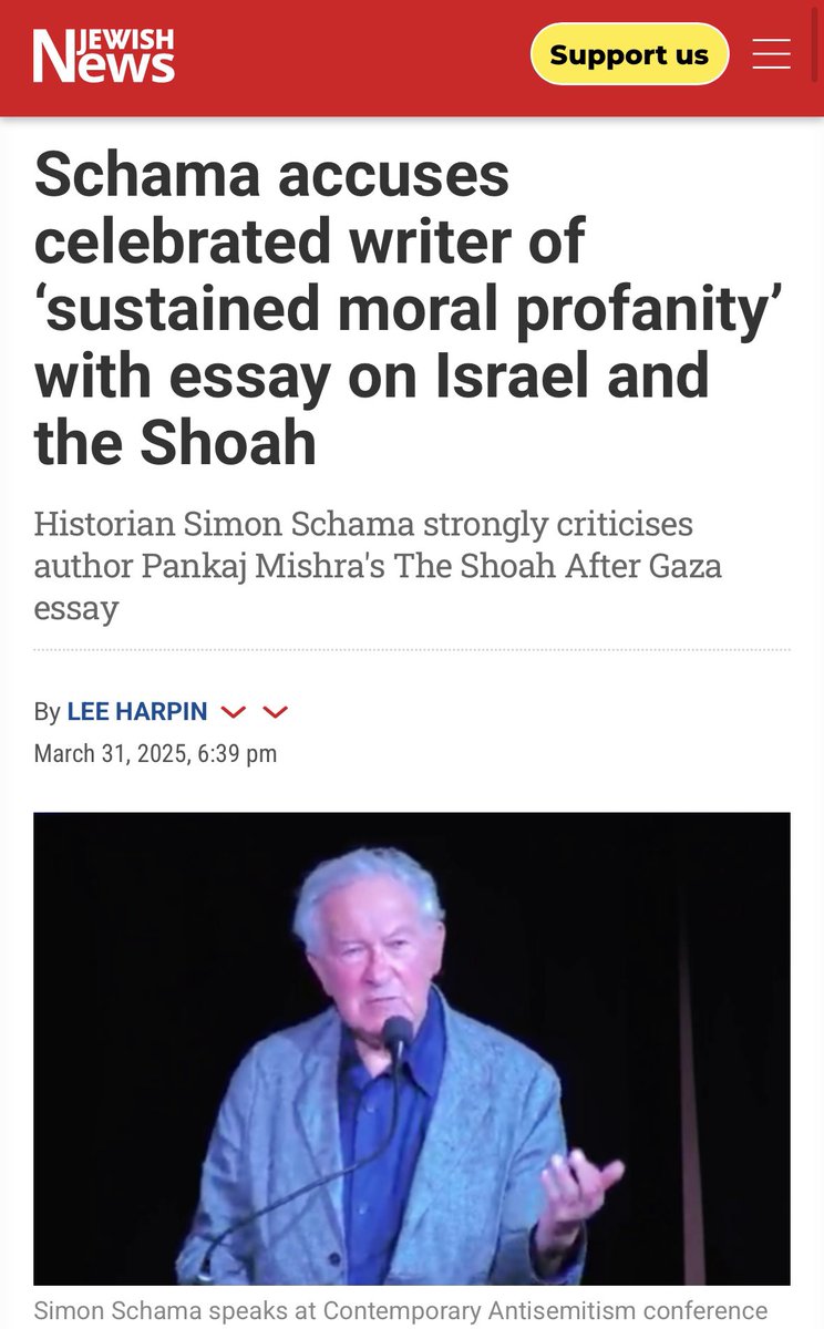 Izabella Tabarovsky (@izatabaro) on Twitter photo At the London Centre conference on antisemitism, <a href="/simon_schama/">Simon Schama</a> delivered a tour de force keynote, addressing, among other things, ongoing attempts to de-Judaize the Holocaust. (About Jonathan Glazer’s movie: “What you’ll all notice about The Zone of Interest, it was completely At the London Centre conference on antisemitism, <a href="/simon_schama/">Simon Schama</a> delivered a tour de force keynote, addressing, among other things, ongoing attempts to de-Judaize the Holocaust. (About Jonathan Glazer’s movie: “What you’ll all notice about The Zone of Interest, it was completely
