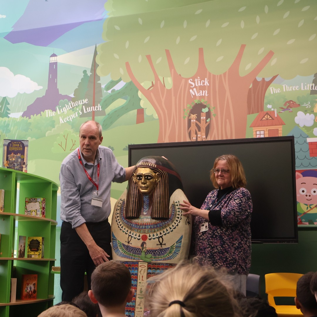 Bookmark Reading Charity (@bookmarkcharity) on Twitter photo We had a fantastic time with children's author and poet <a href="/andyseedauthor/">Andy Seed</a> at <a href="/MoorhouseAc/">Moorhouse Academy</a>! 📚✨ From interviewing sea creatures to exploring ancient Egyptian life, Andy brought his books to life with props and storytelling. Thank you for inspiring children! 👏
<a href="/WatergroveTrust/">Watergrove Trust</a> We had a fantastic time with children's author and poet <a href="/andyseedauthor/">Andy Seed</a> at <a href="/MoorhouseAc/">Moorhouse Academy</a>! 📚✨ From interviewing sea creatures to exploring ancient Egyptian life, Andy brought his books to life with props and storytelling. Thank you for inspiring children! 👏
<a href="/WatergroveTrust/">Watergrove Trust</a>
