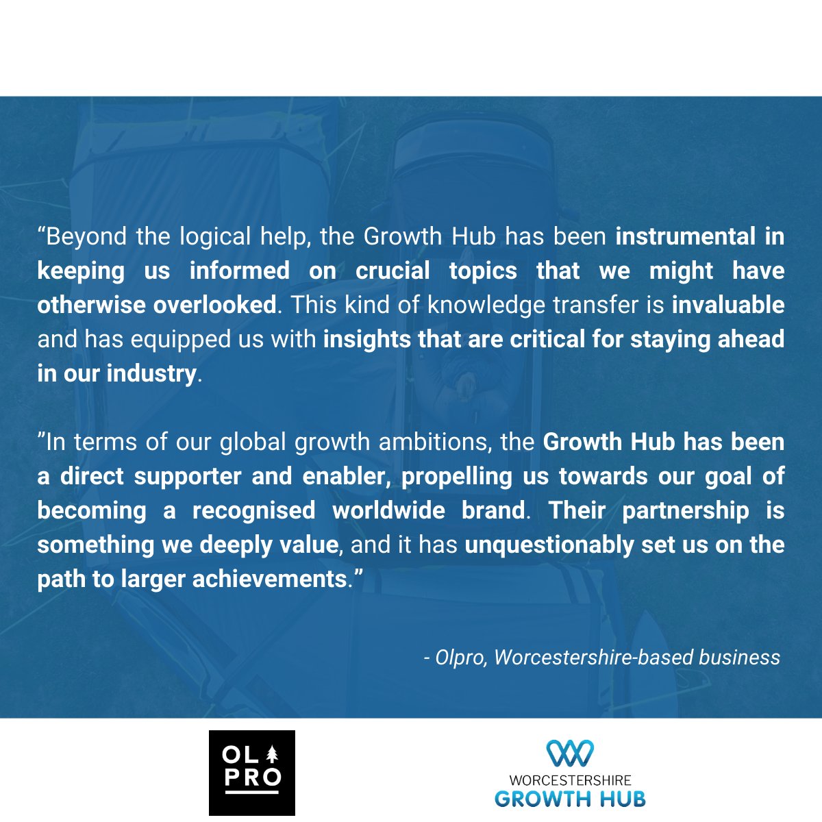 Feedback like this warms our hearts!💙

We're thrilled that <a href="/OLPRO/">OLPRO</a> found our support crucial for their growth! 
🚀 We are proud to help #Worcestershire businesses succeed!

Find out more about how we can support your #biz!👇 
📞 01905 677 888
📩 info@worcestershiregrowthhub.co.uk