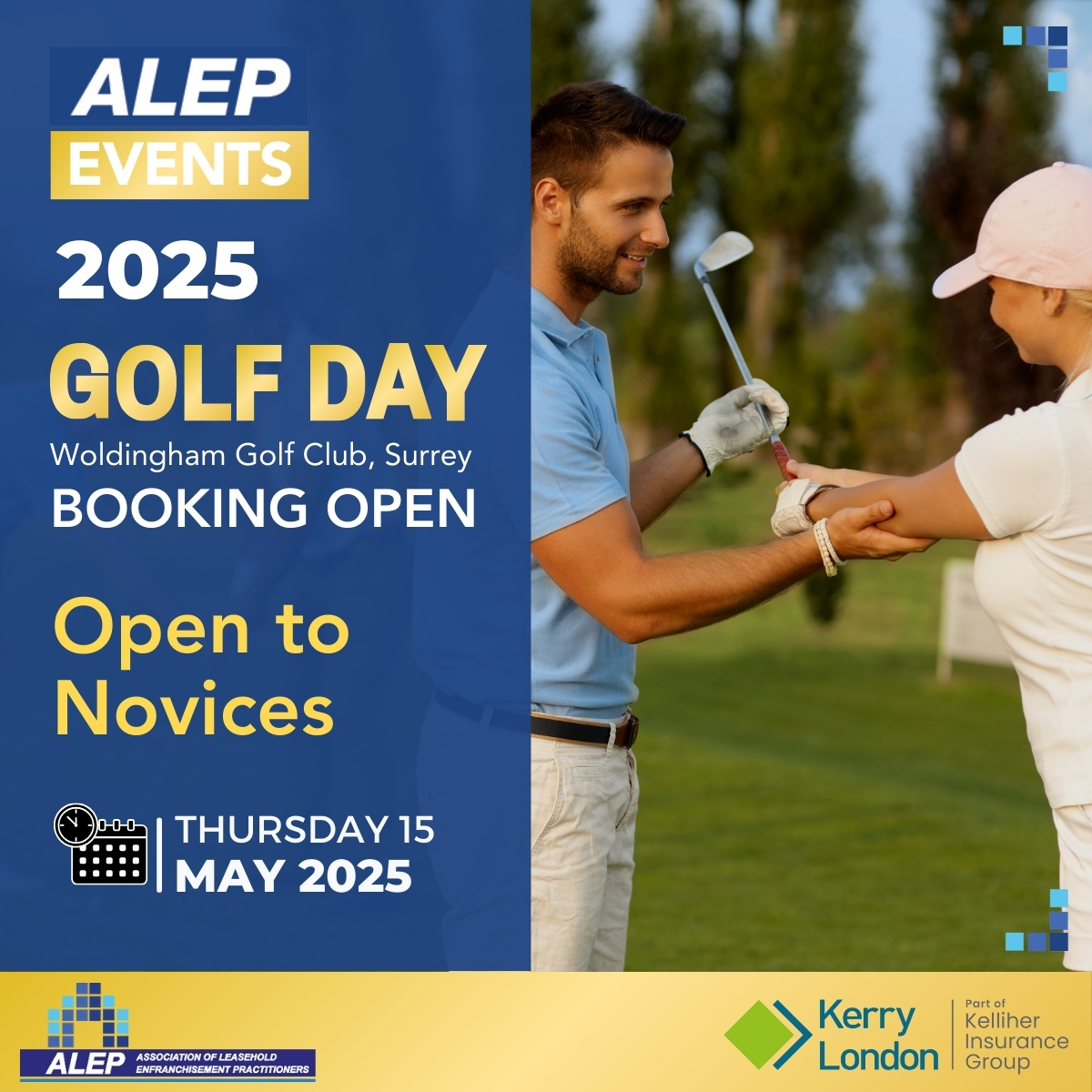 ALEPofficial's tweet image. Curious about golf? Whether you're already taking lessons or just eager to try something new, the ALEP Golf Day is the perfect opportunity to learn the basics alongside like-minded professionals! Secure your spot here: alep.org.uk/event/alep-gol… #ALEPEvents