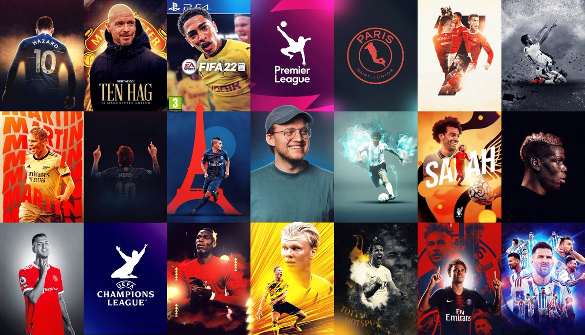 F_Edits's tweet image. Hello 👋🏽 I’m Fredrik — a freelance graphic designer currently looking for more work!
I've made over 5,000+ graphics and worked for clubs, agencies, agents, influencers, TV, and int. tournaments
Portefolio: 📁 behance.net/f_edits
Get in touch!
📧 f404edits@gmail.com