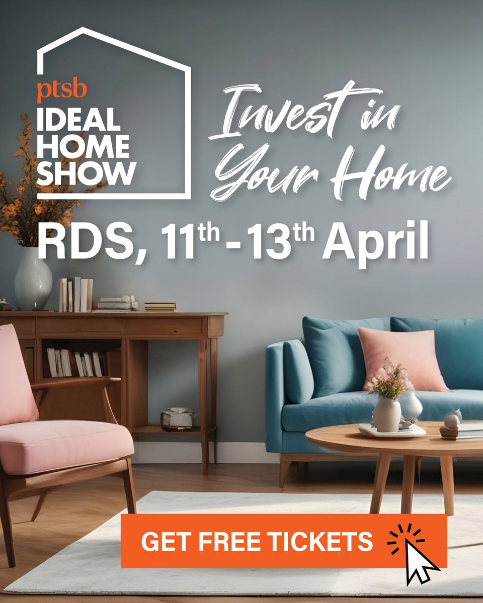 The RDS (@therds) on Twitter photo 🏠 Visit the Spring PTSB <a href="/IdealHomeDublin/">Ideal Home Show</a> at RDS Simmonscourt, 11th-13th April!
🎟️ Grab your FREE tickets now: eventbrite.com/e/the-ptsb-ide…
Plan, renovate & redesign with expert advice & top suppliers. Your Ideal Home journey starts here!
#RDSDublin #PTSBIdealHomes 🏠 Visit the Spring PTSB <a href="/IdealHomeDublin/">Ideal Home Show</a> at RDS Simmonscourt, 11th-13th April!
🎟️ Grab your FREE tickets now: eventbrite.com/e/the-ptsb-ide…
Plan, renovate & redesign with expert advice & top suppliers. Your Ideal Home journey starts here!
#RDSDublin #PTSBIdealHomes