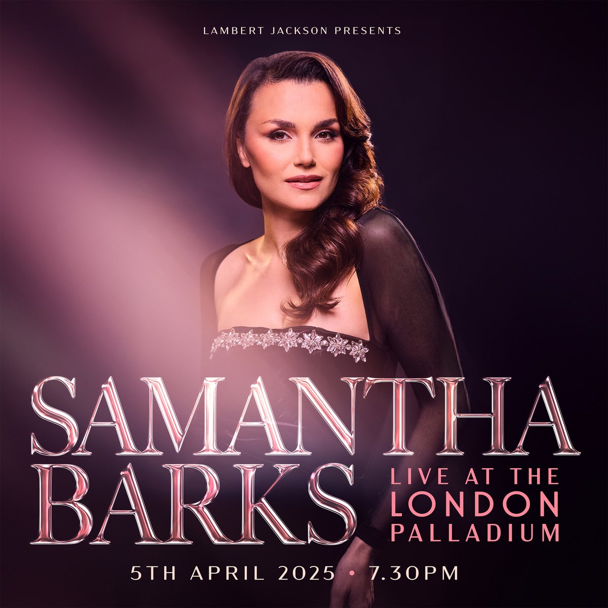 LW Theatres (@lwtheatres) on Twitter photo šØ NEWS: A limited number of tickets have been released for <a href="/SamanthaBarks/">Samantha Barks</a>!
Grab yours now to witness her sing all her best-known songs and some new favourites at The London Palladium this Saturday š¶
šļø lwtheatres.co.uk/whats-on/saman⦠šØ NEWS: A limited number of tickets have been released for <a href="/SamanthaBarks/">Samantha Barks</a>!
Grab yours now to witness her sing all her best-known songs and some new favourites at The London Palladium this Saturday š¶
šļø lwtheatres.co.uk/whats-on/samanā¦
