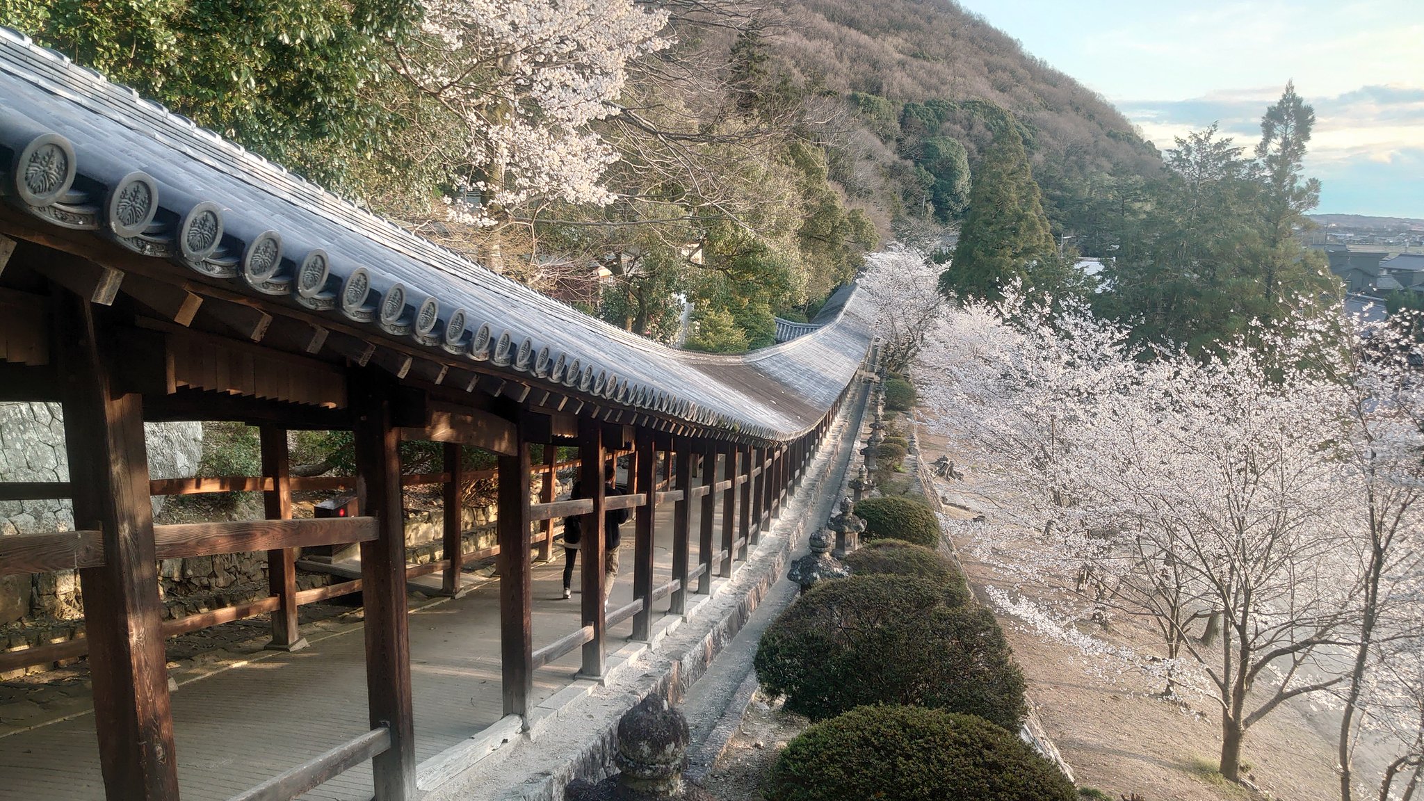 吉備津神社の額縁です。 吉備津神社の額縁です。 吉備津神社の写真撮影スポットと注意