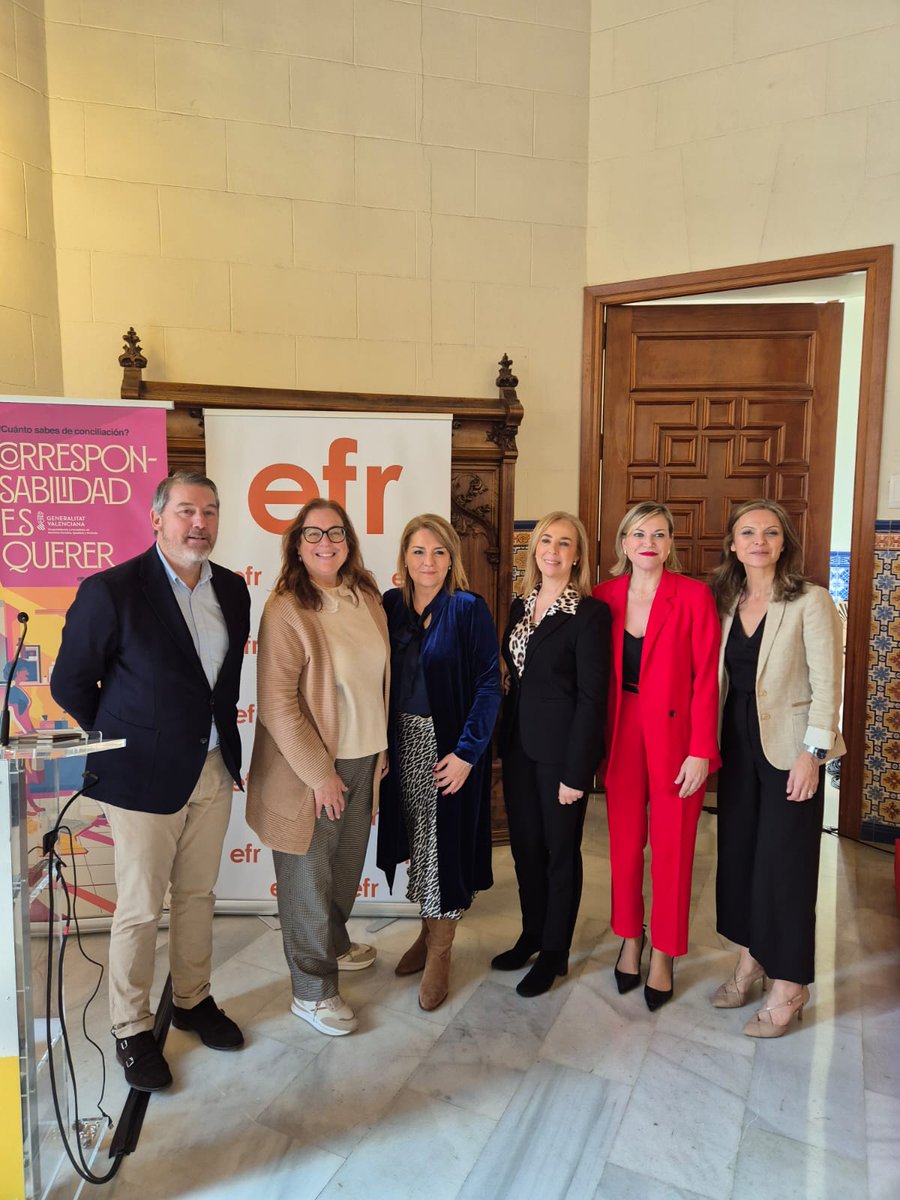 El pasado 28 de marzo tuvo lugar la jornada "Comunidad Valenciana, excelente en Conciliación", donde nuestra compañera de la comisión de legislativo,  Mª José, pudo trasmitir todas nuestras inquietudes y necesidades.
#MSPE por la #ConciliaciónLaboral