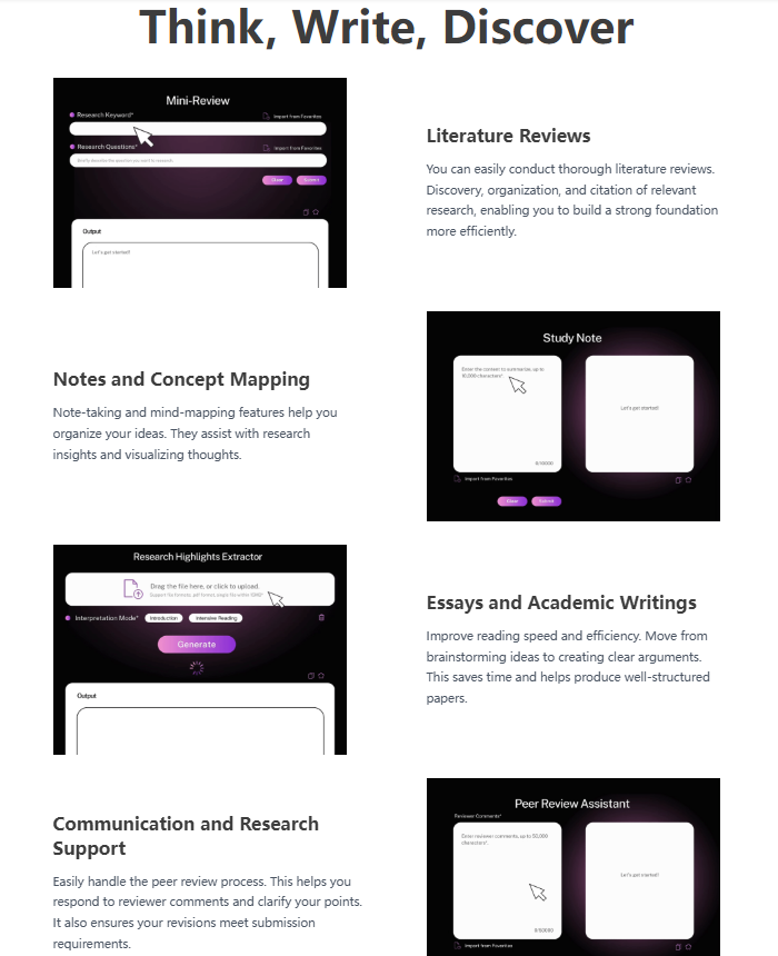 SciFocusAI's tweet photo. Scifocus AI - @Scifocus_AI
→ The ultimate academic research and writing assistant.
→ Comprehensive tools tailored for scientific papers and research needs.
Sign up for Free → https://t.co/CBB4rNkjis
#EssayWriter #AIWritingTools #AIAssistedWriting #SmartWriting #AITextGenerator https://t.co/gaTprJkFwo